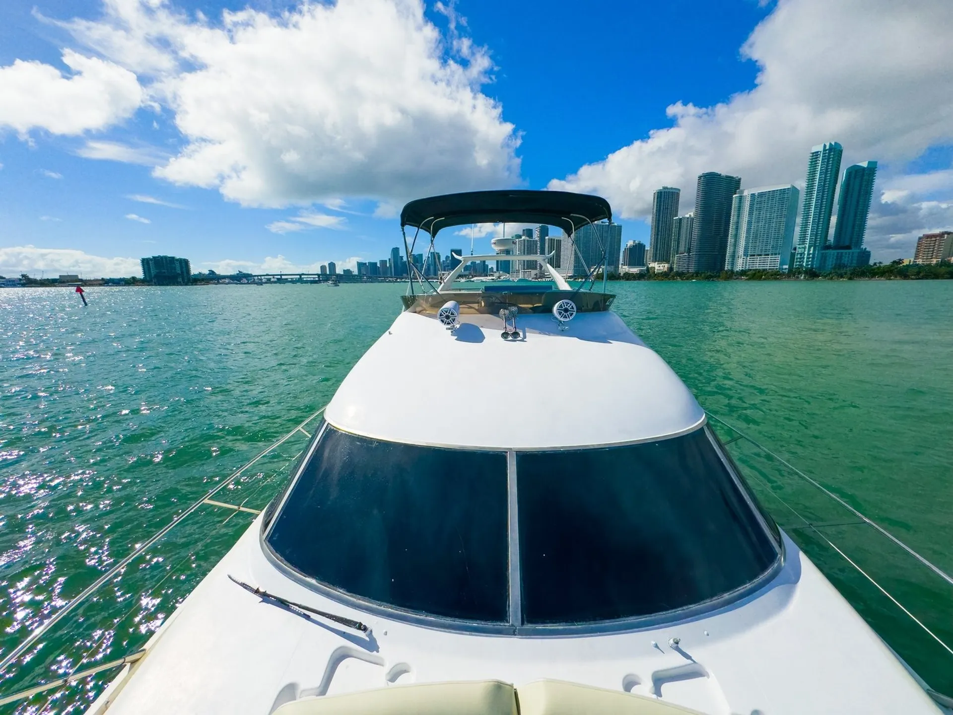 Enjoy Miami In 50FT SUNSEEKER MANHATTAN!