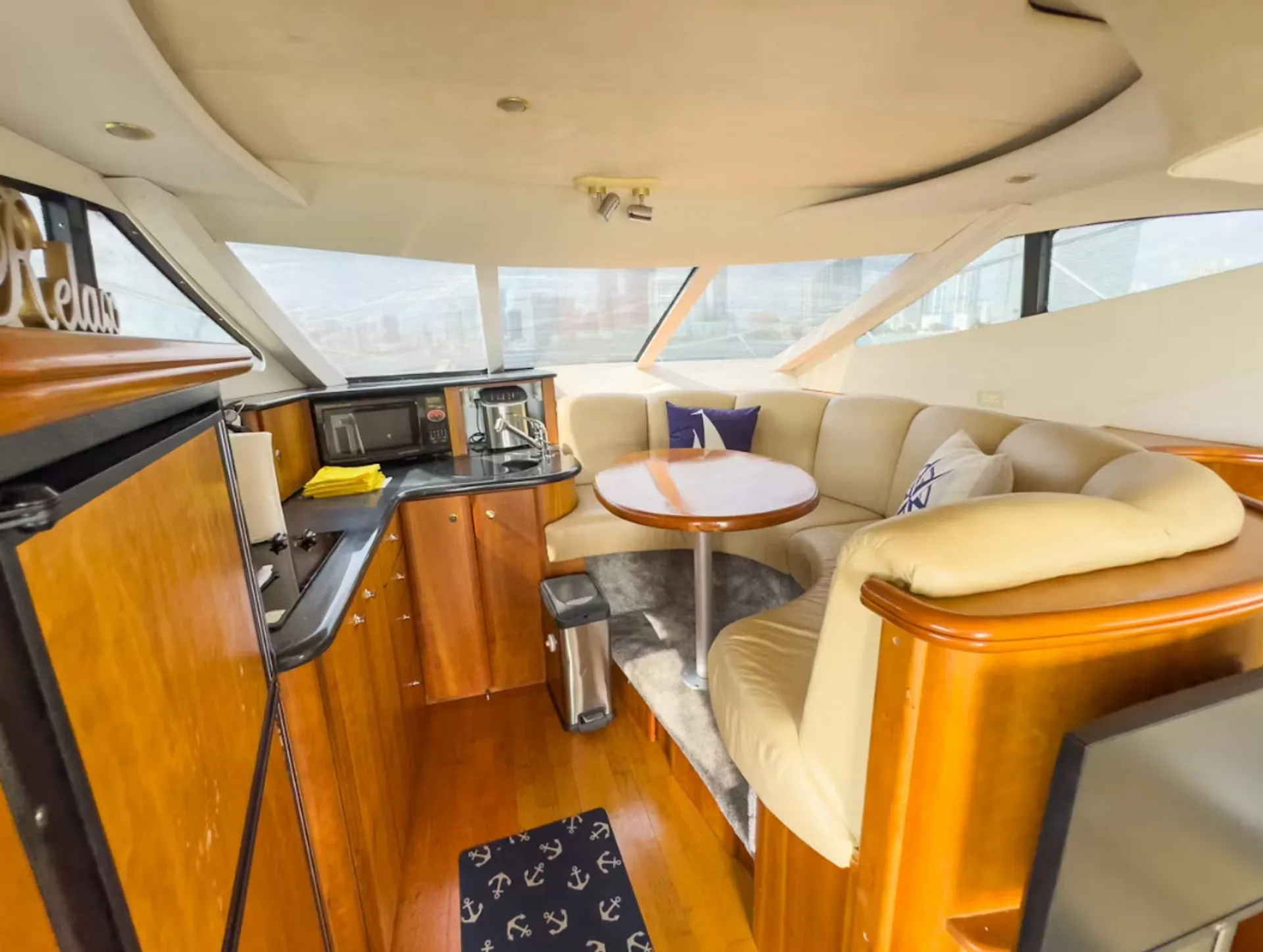 Enjoy "SANTORINI" Silverton Sport Bridge 48ft in Miami!