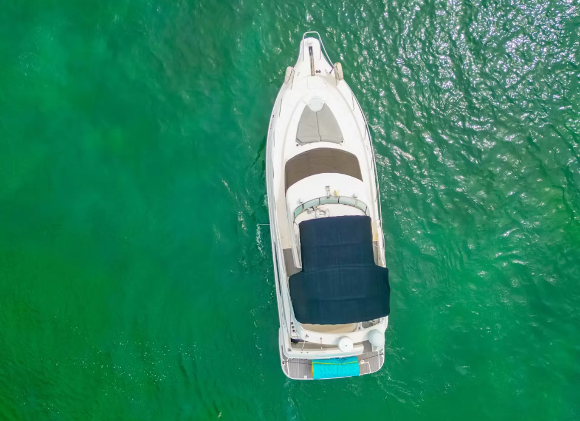 Enjoy "SANTORINI" Silverton Sport Bridge 48ft in Miami!