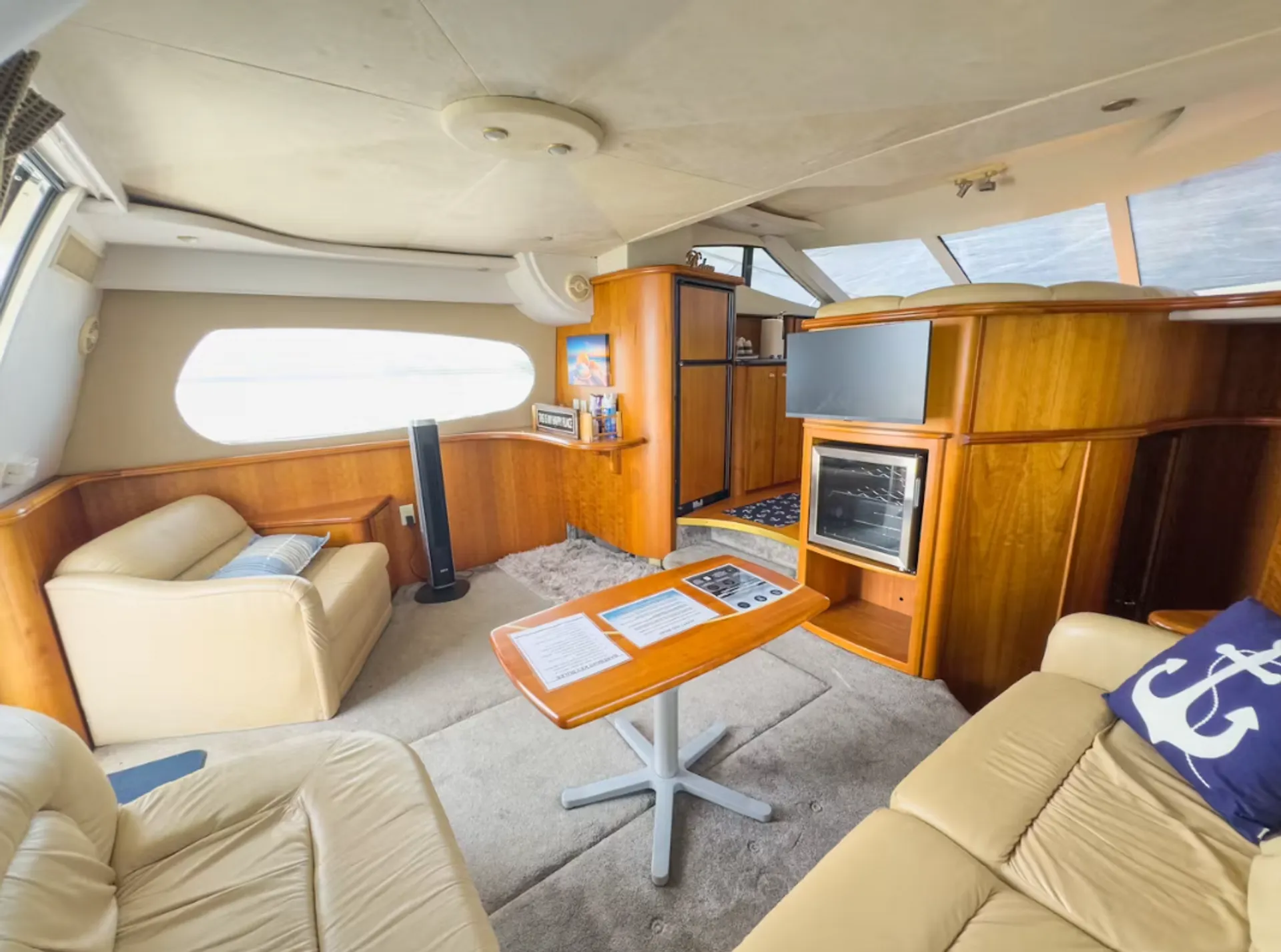 Enjoy "SANTORINI" Silverton Sport Bridge 48ft in Miami!