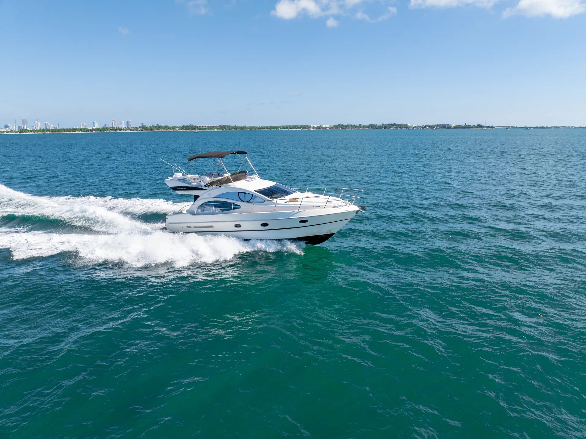 Miami’s Magic Unfolds Aboard a 45ft Azimut!