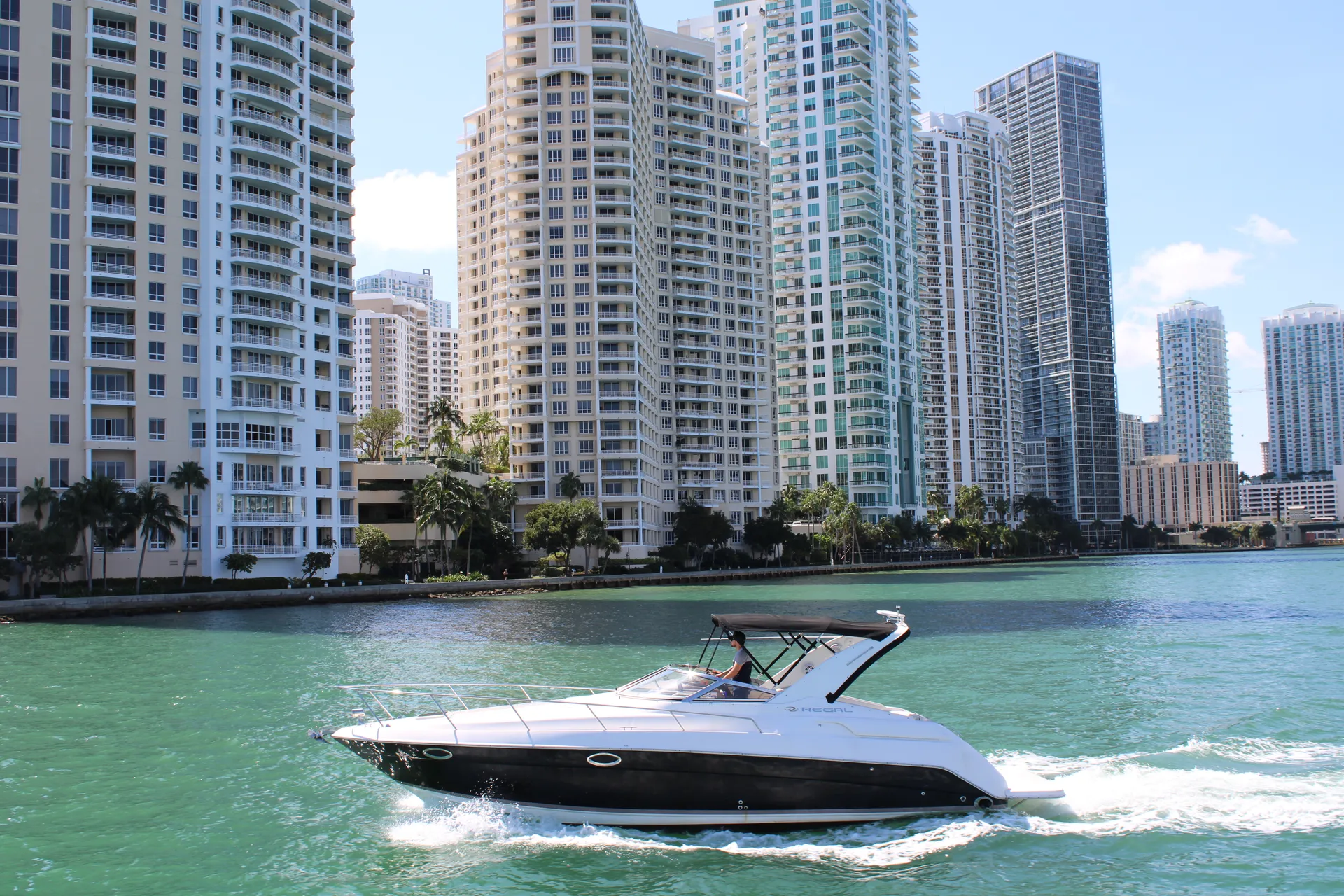 Enjoy “MIAMI” Regal 36FT in Miami!