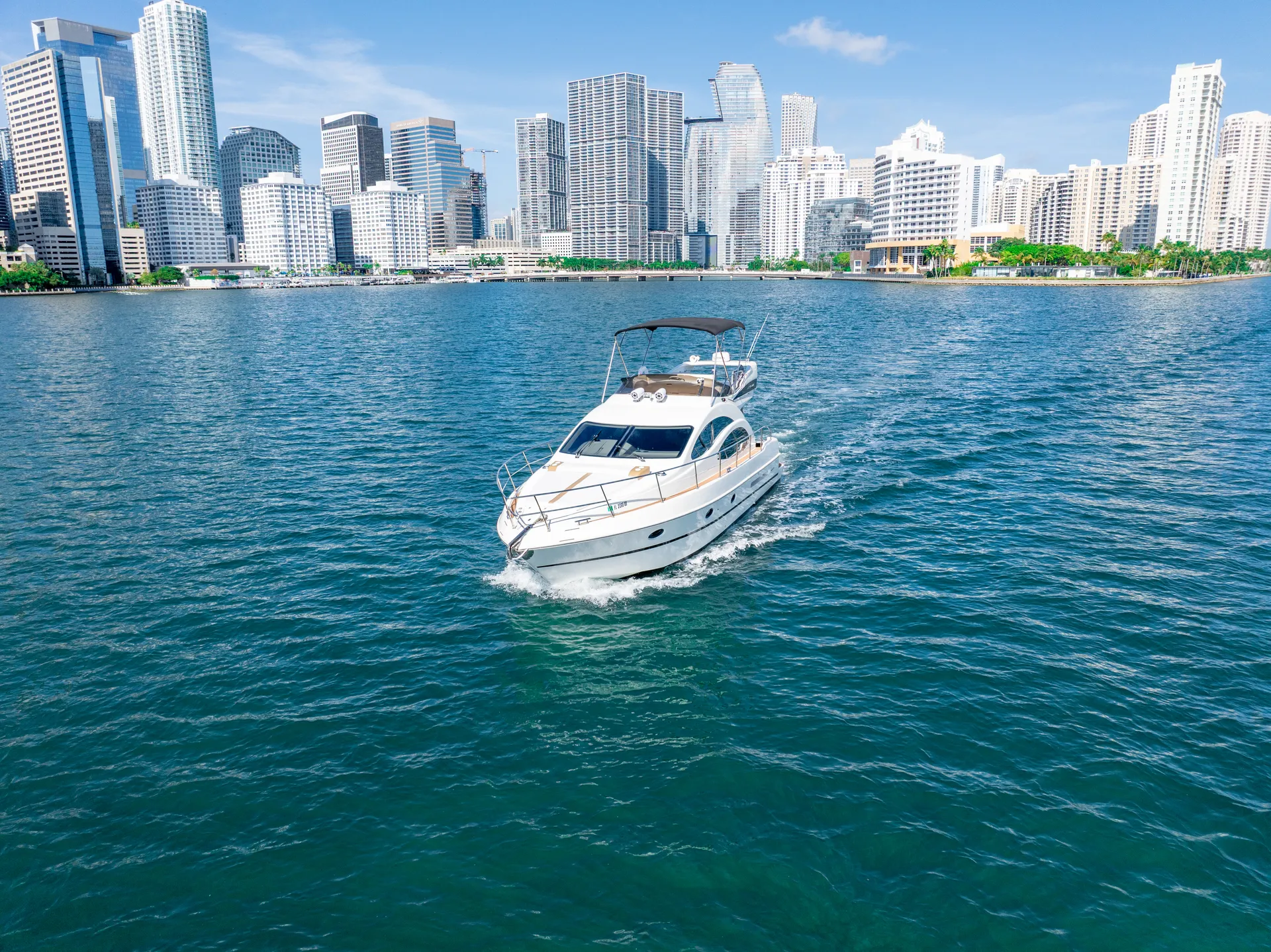 Miami’s Magic Unfolds Aboard a 45ft Azimut!