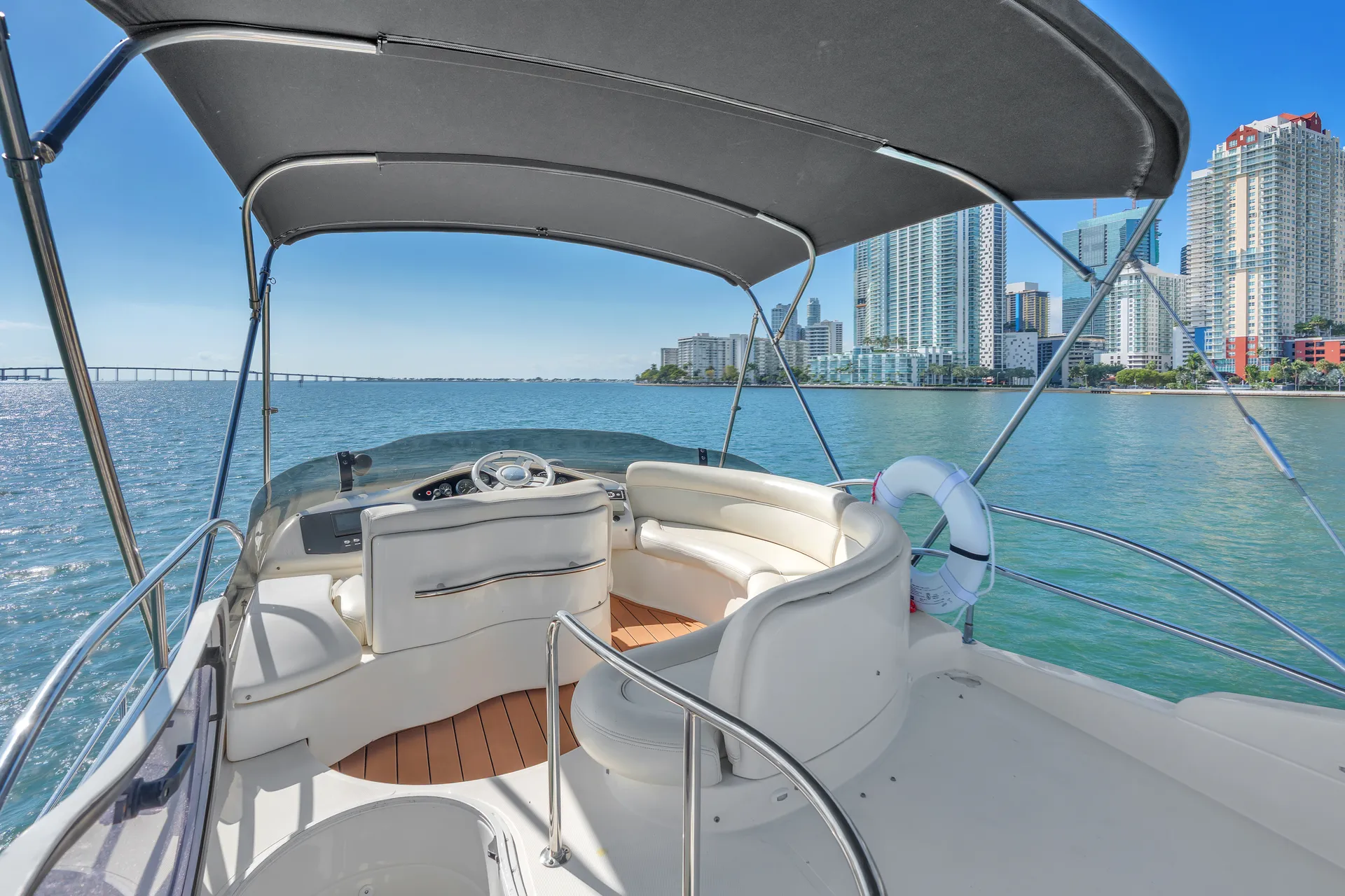 Miami’s Magic Unfolds Aboard a 45ft Azimut!