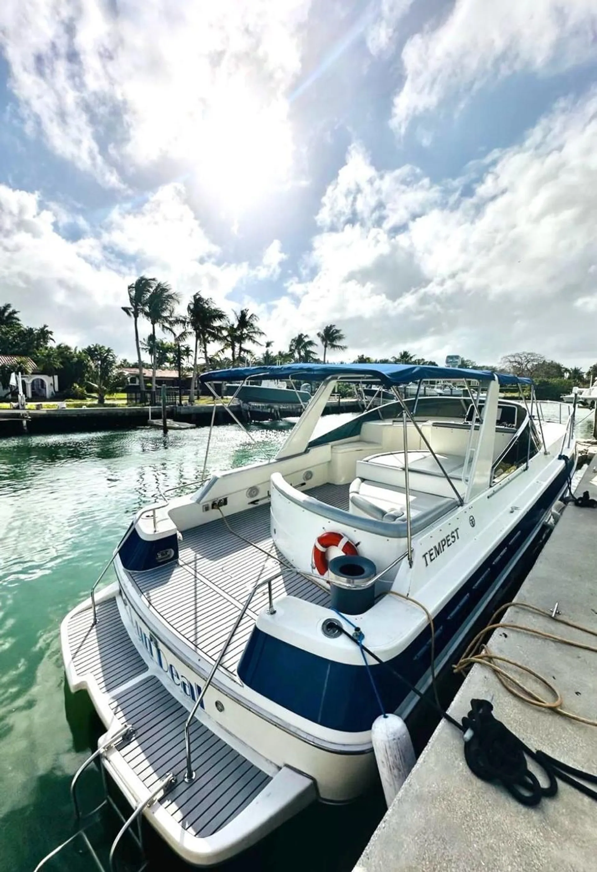 Enjoy “COPACABANA” Tempest 45FT in Miami!!