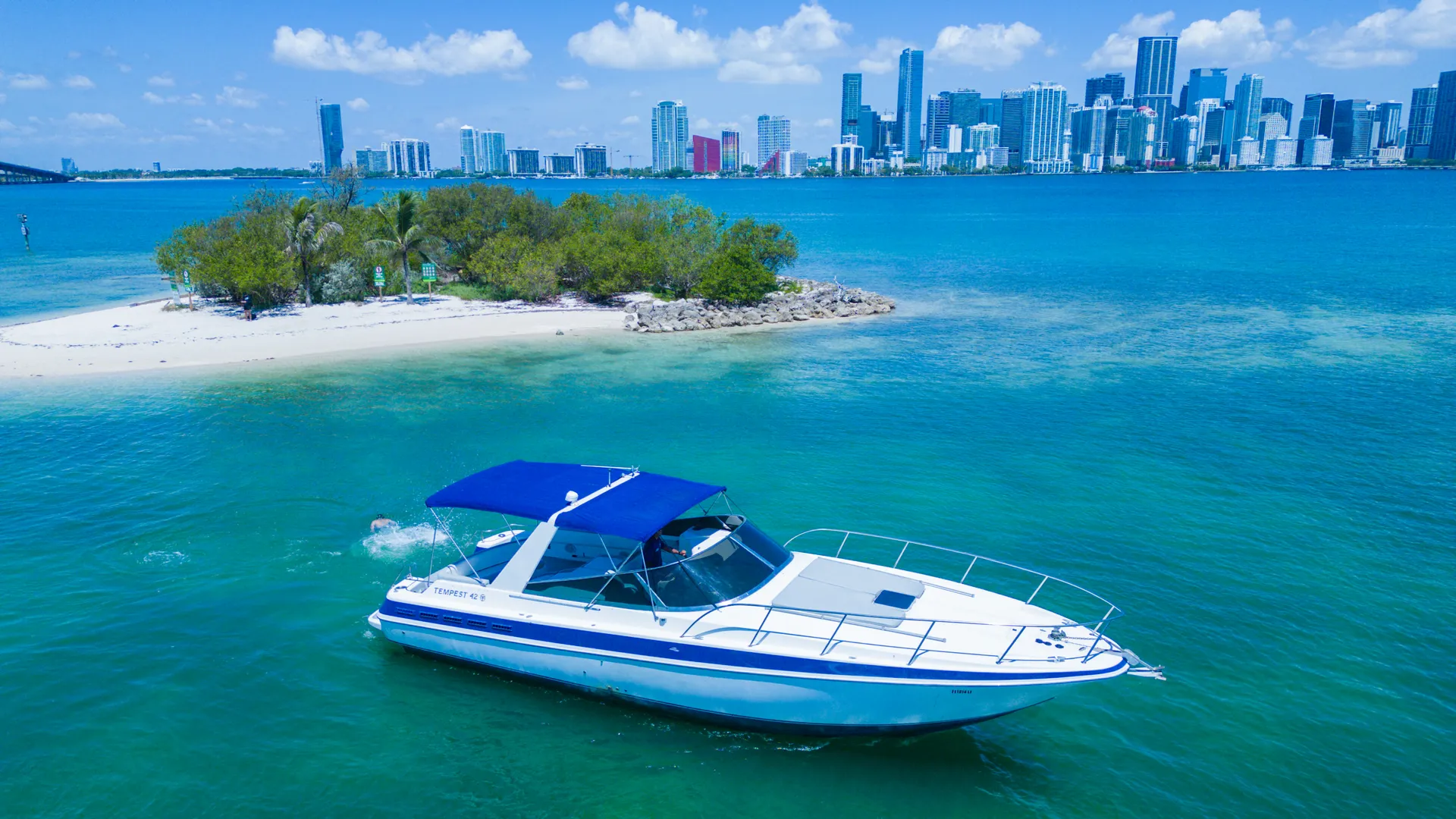 Enjoy “COPACABANA” Tempest 45FT in Miami!!