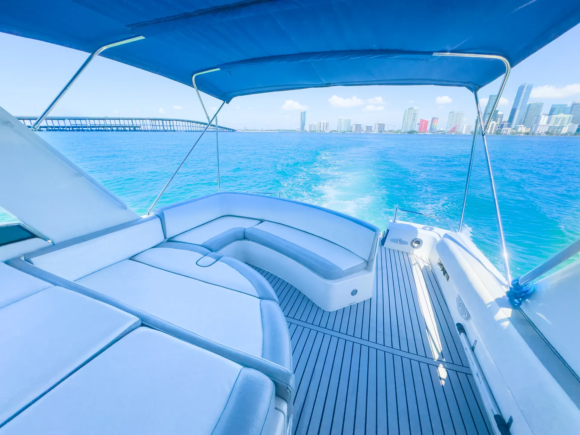 Enjoy “COPACABANA” Tempest 45FT in Miami!!