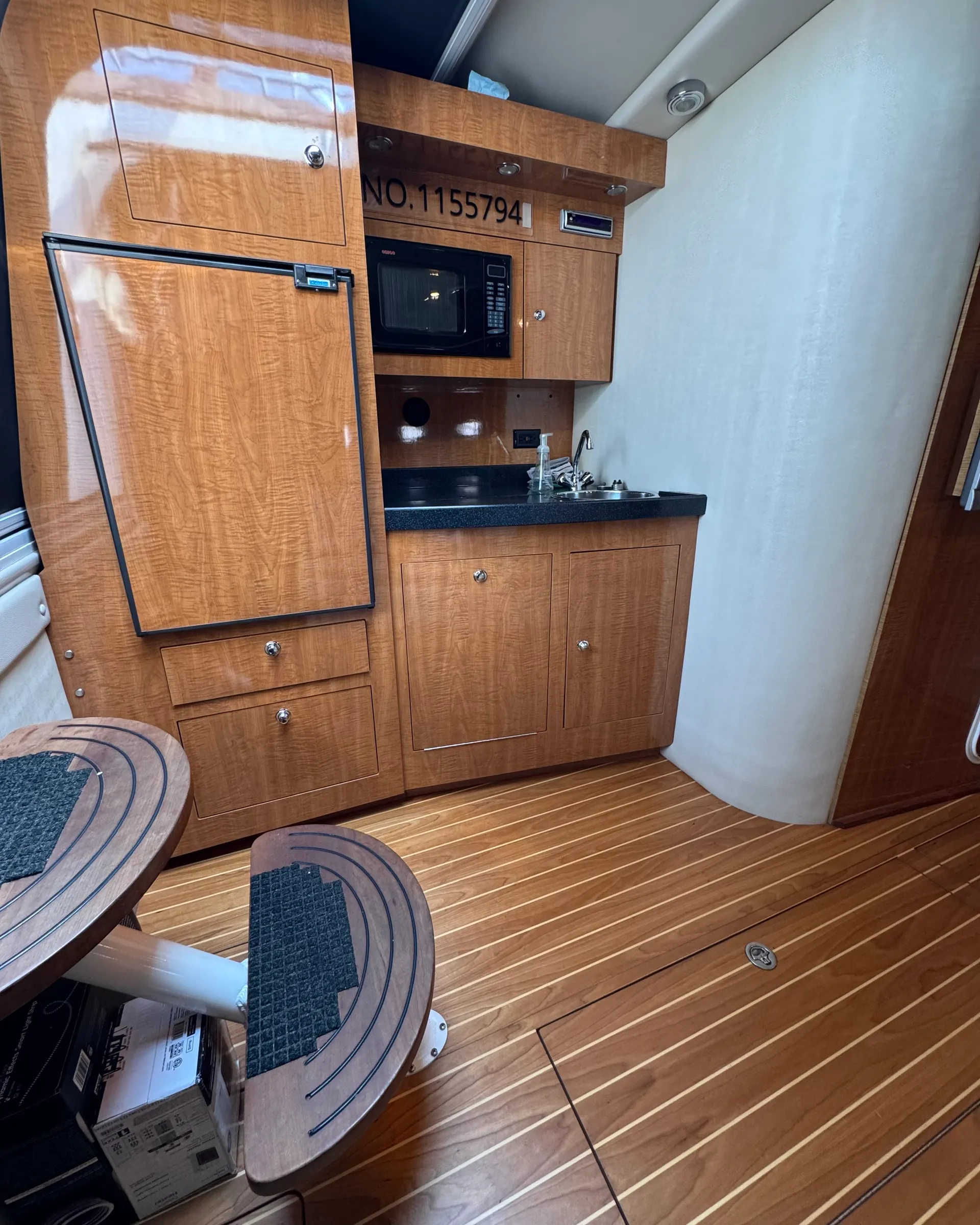 Beautiful Black 38' Regal Commodore Yacht 