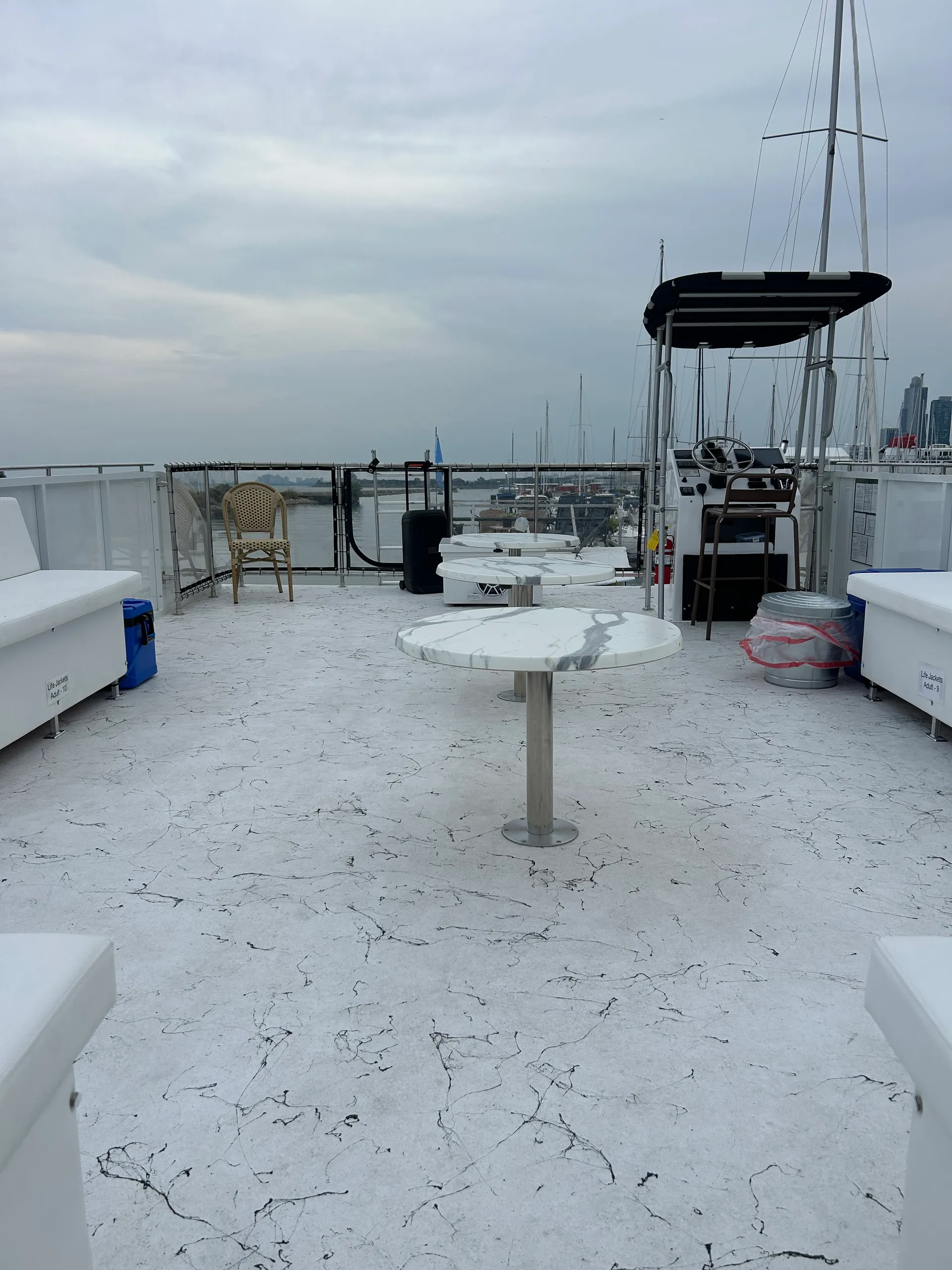 2025 Custom Built 45’ Double Decker Power Catamaran 44 passenger cap