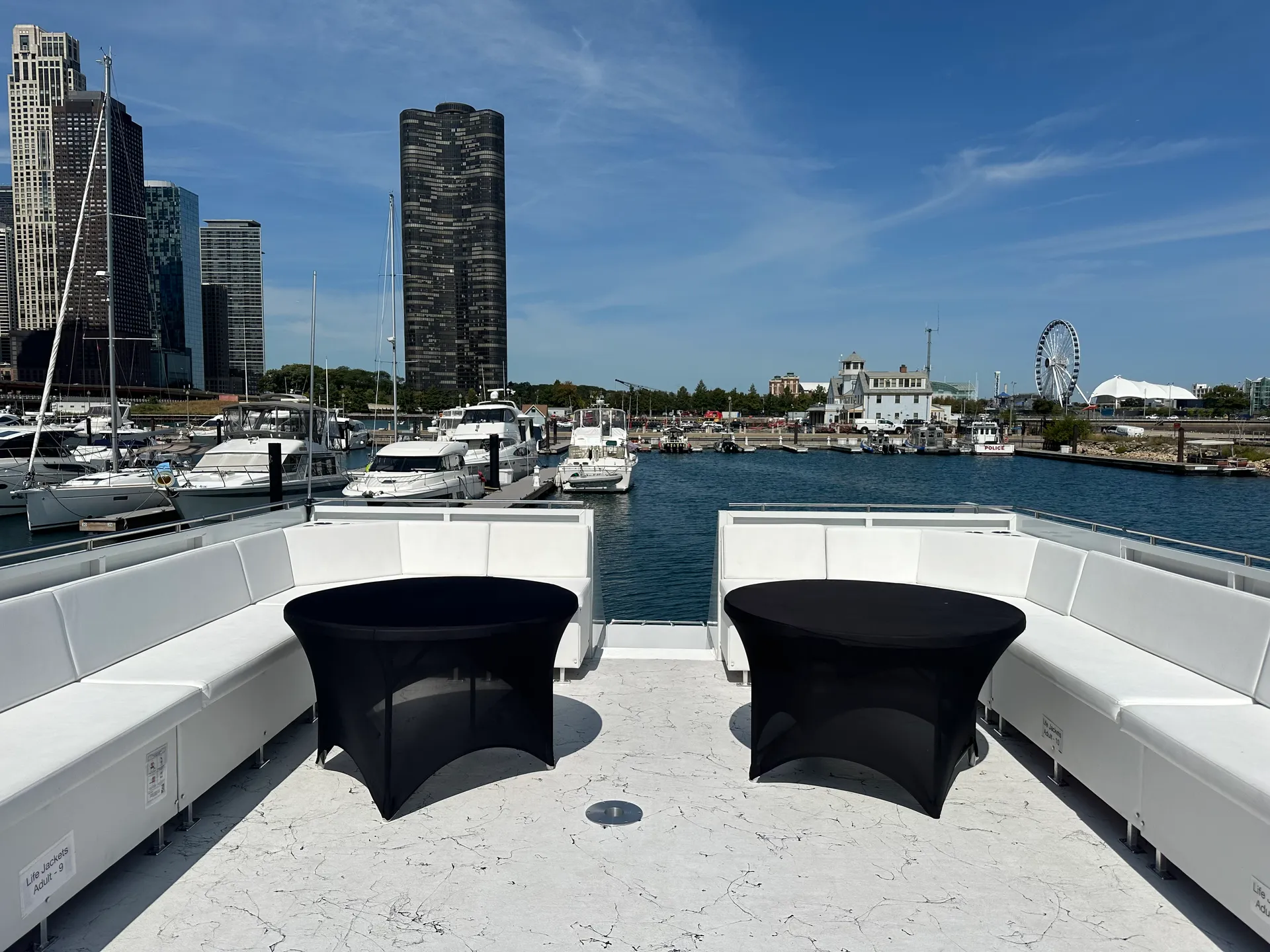 2025 Custom Built 45’ Double Decker Power Catamaran 44 passenger cap