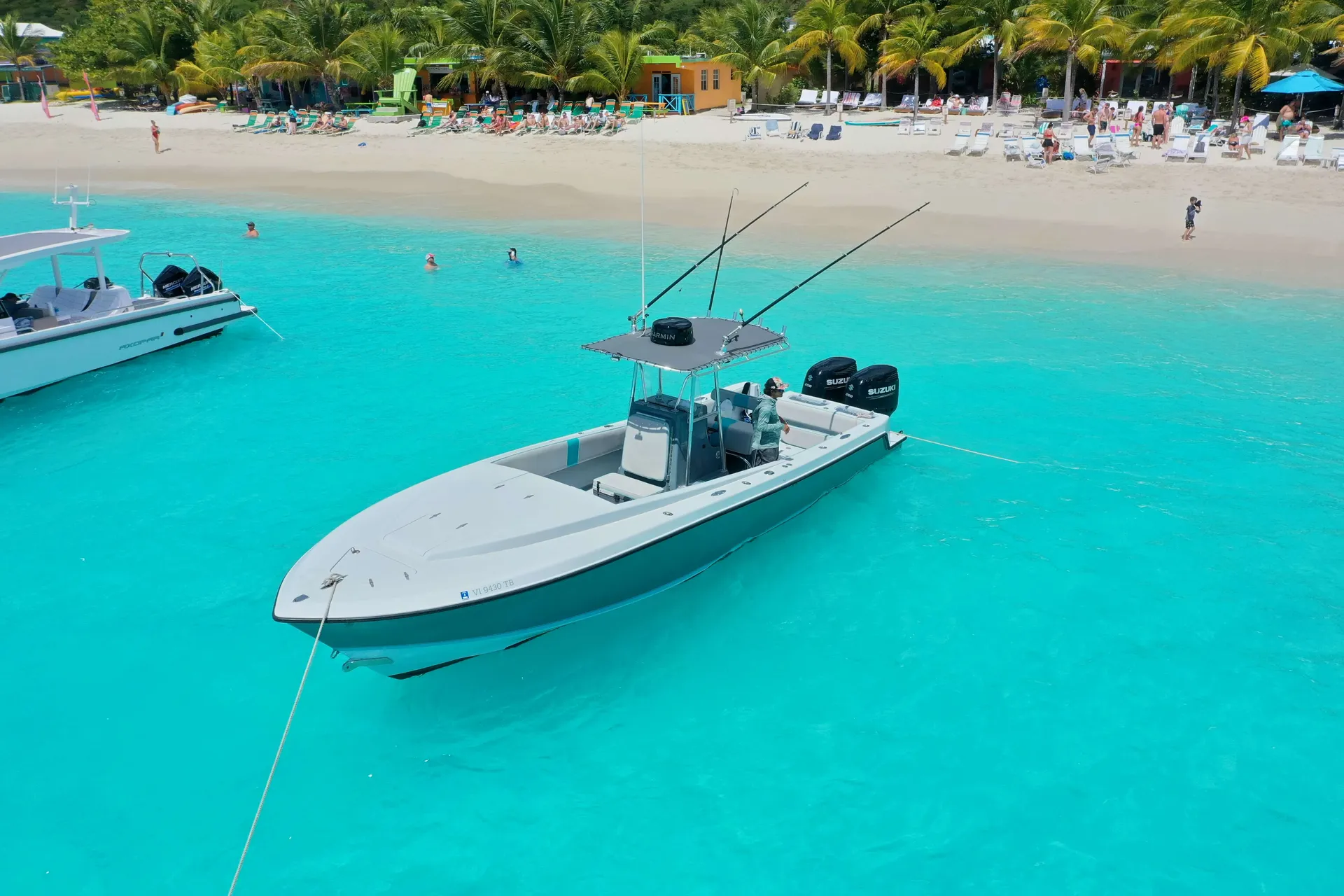 32' Contender — Private BVI and USVI Charters!