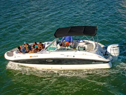 25ft Hurricane Deck Boat – Cruise Miami Like a Local boat photo