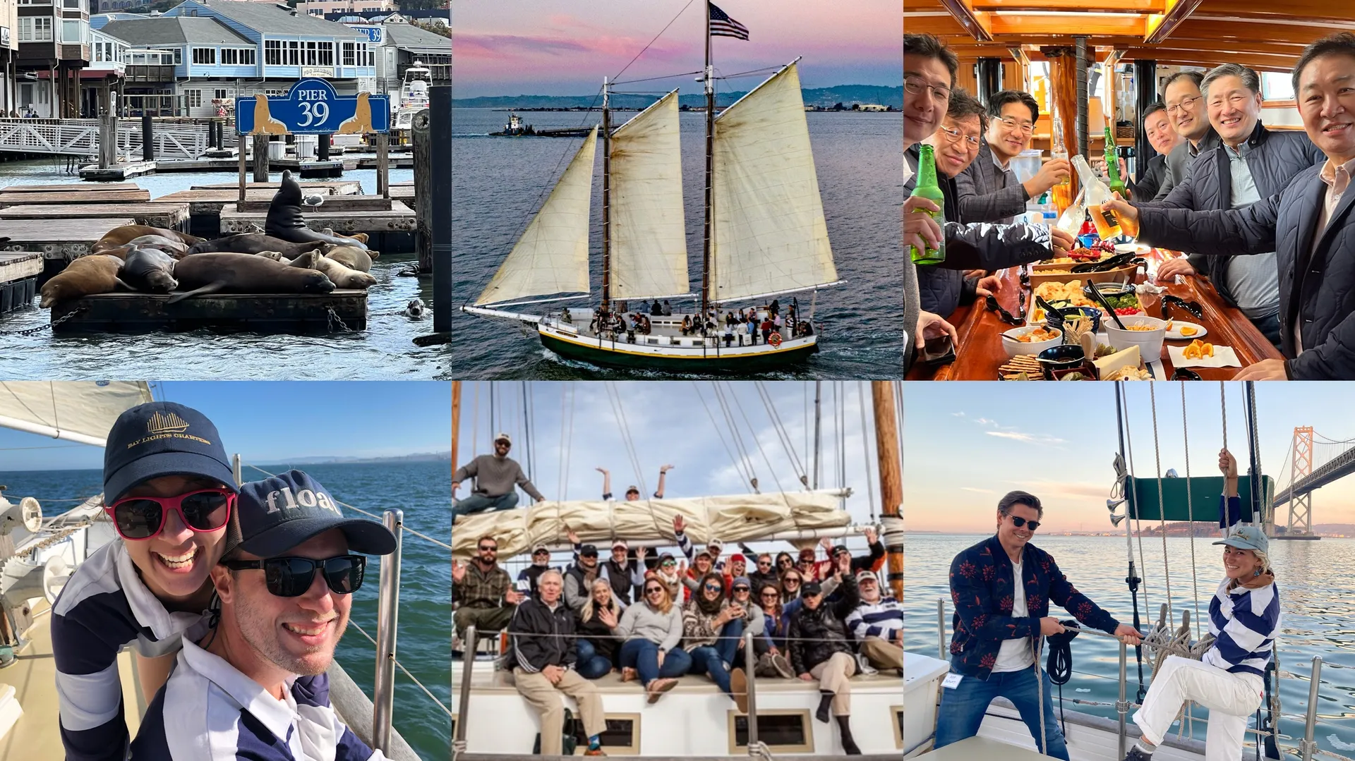 Set sail on a 72' tall ship schooner in San Francisco, CA.