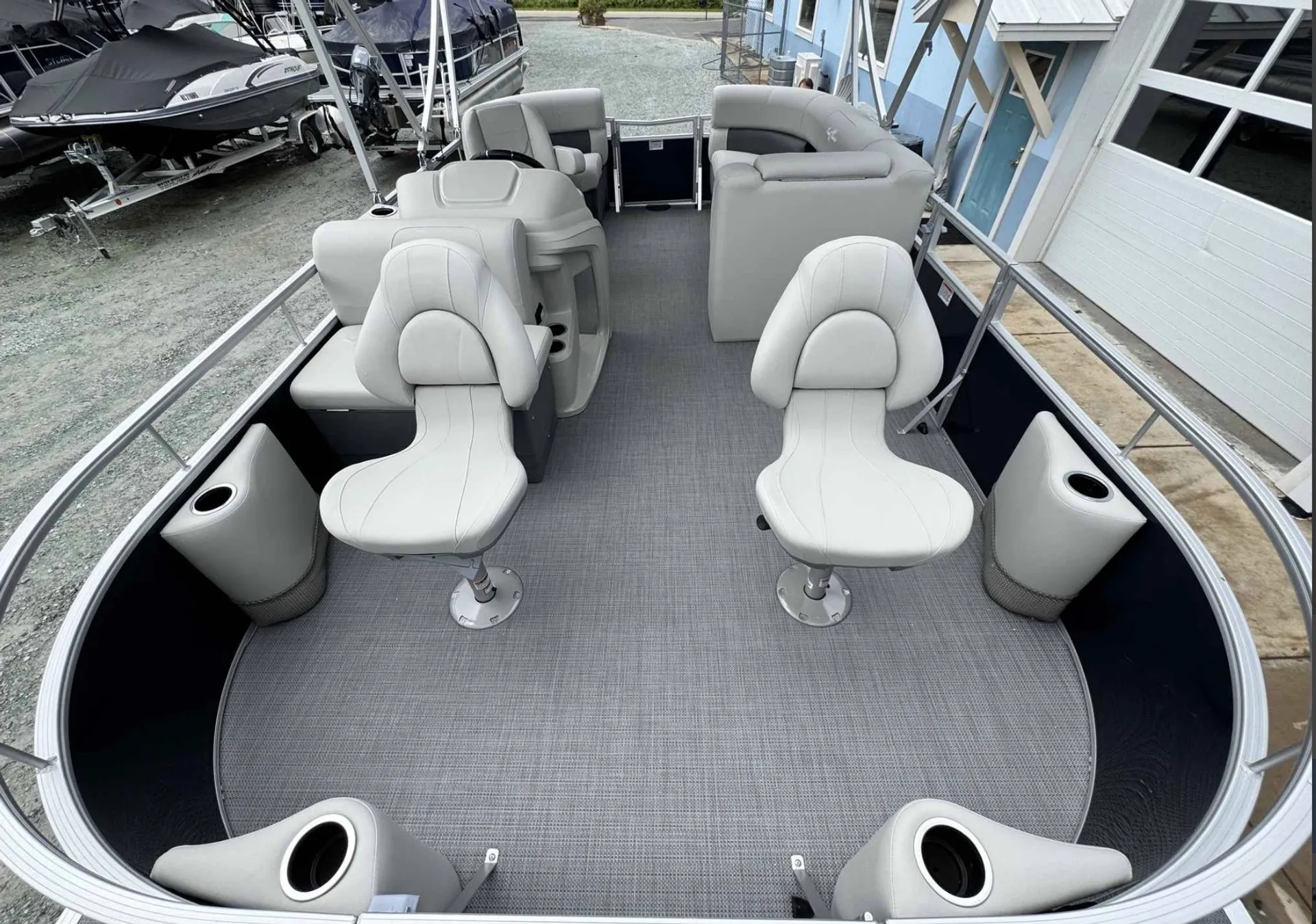 SunChaser 18' Vista Fish Pontoon – Available on Lake Livingston!