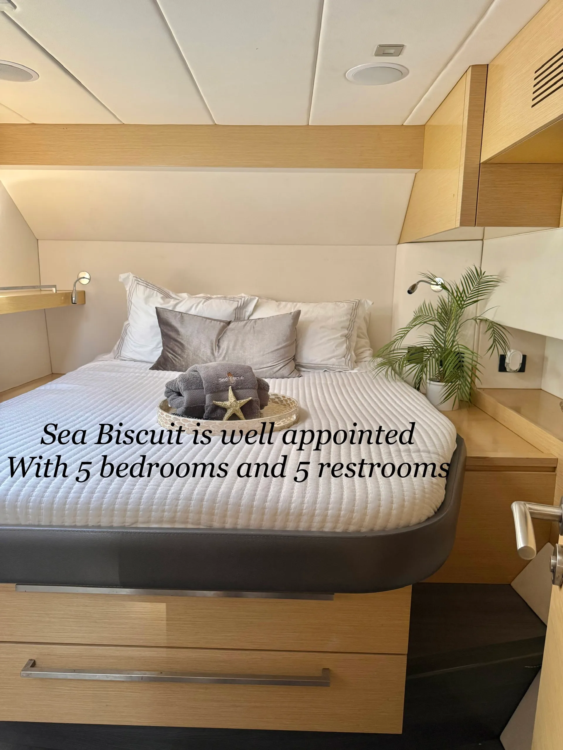 Most booked and best reviews for a reason. Enjoy the difference, 60ft