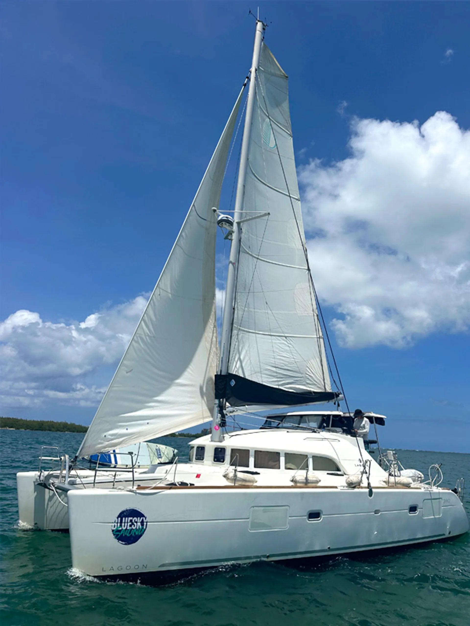 Beautiful Sailing Catamaran with Captain