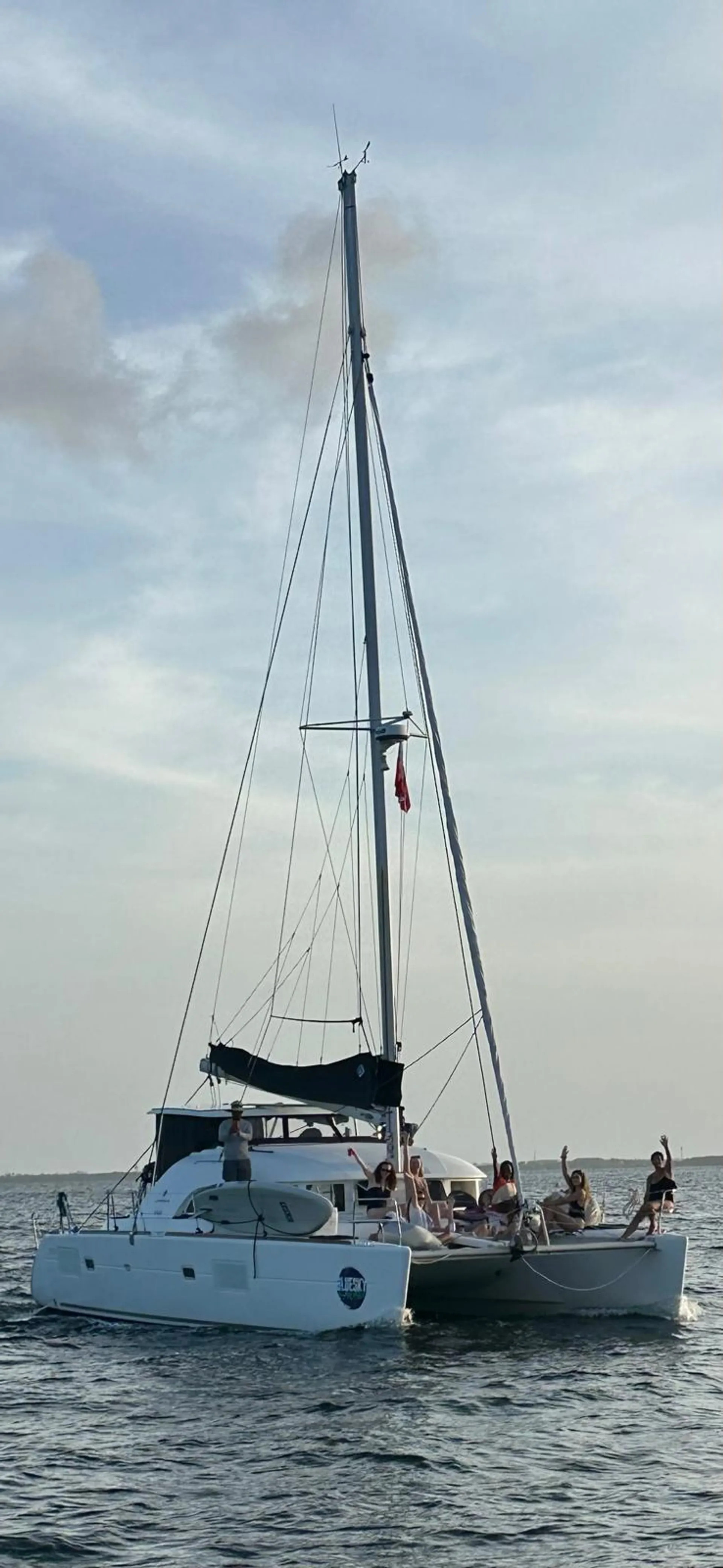 Beautiful Sailing Catamaran with Captain