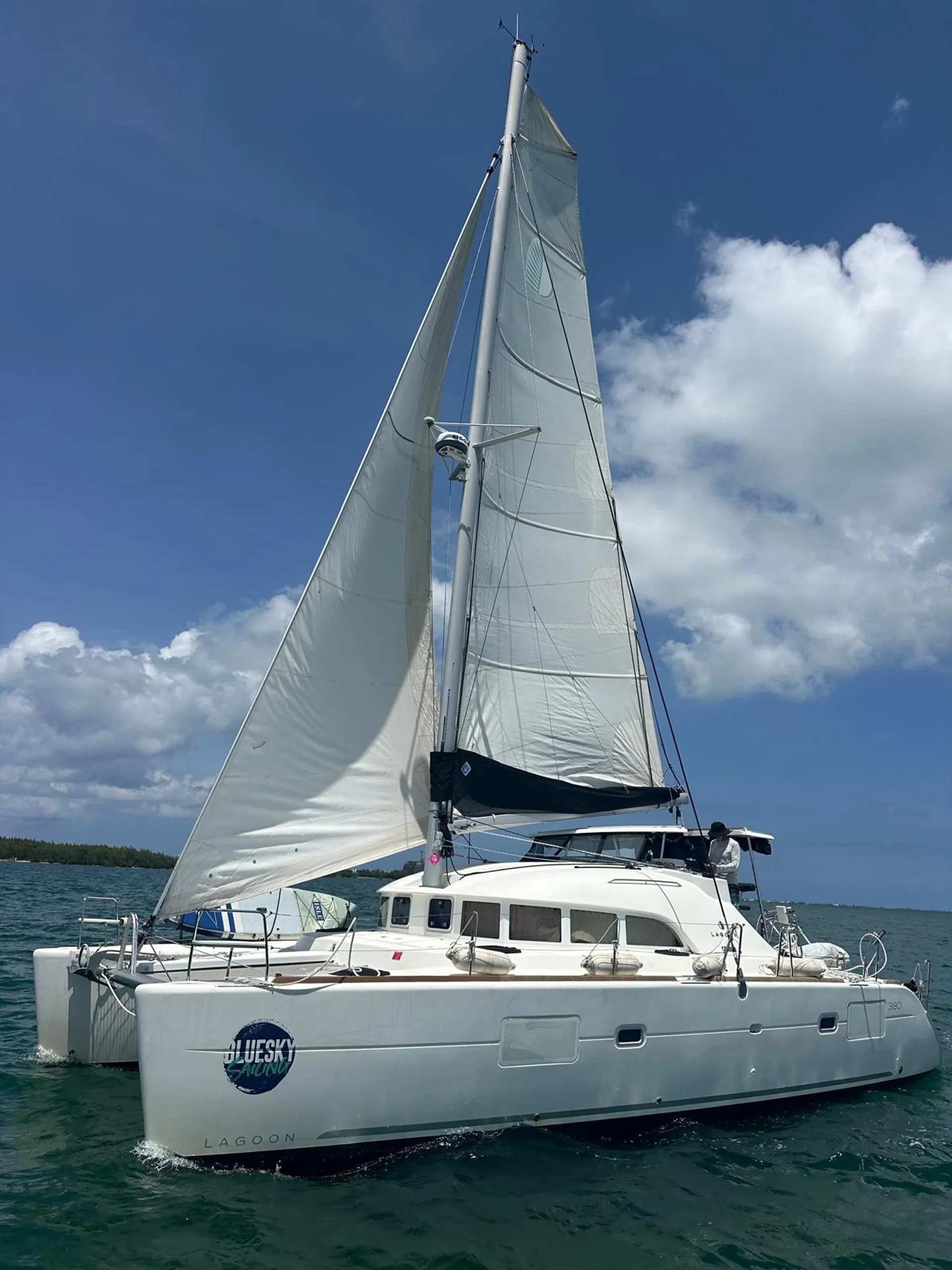 Beautiful Sailing Catamaran with Captain