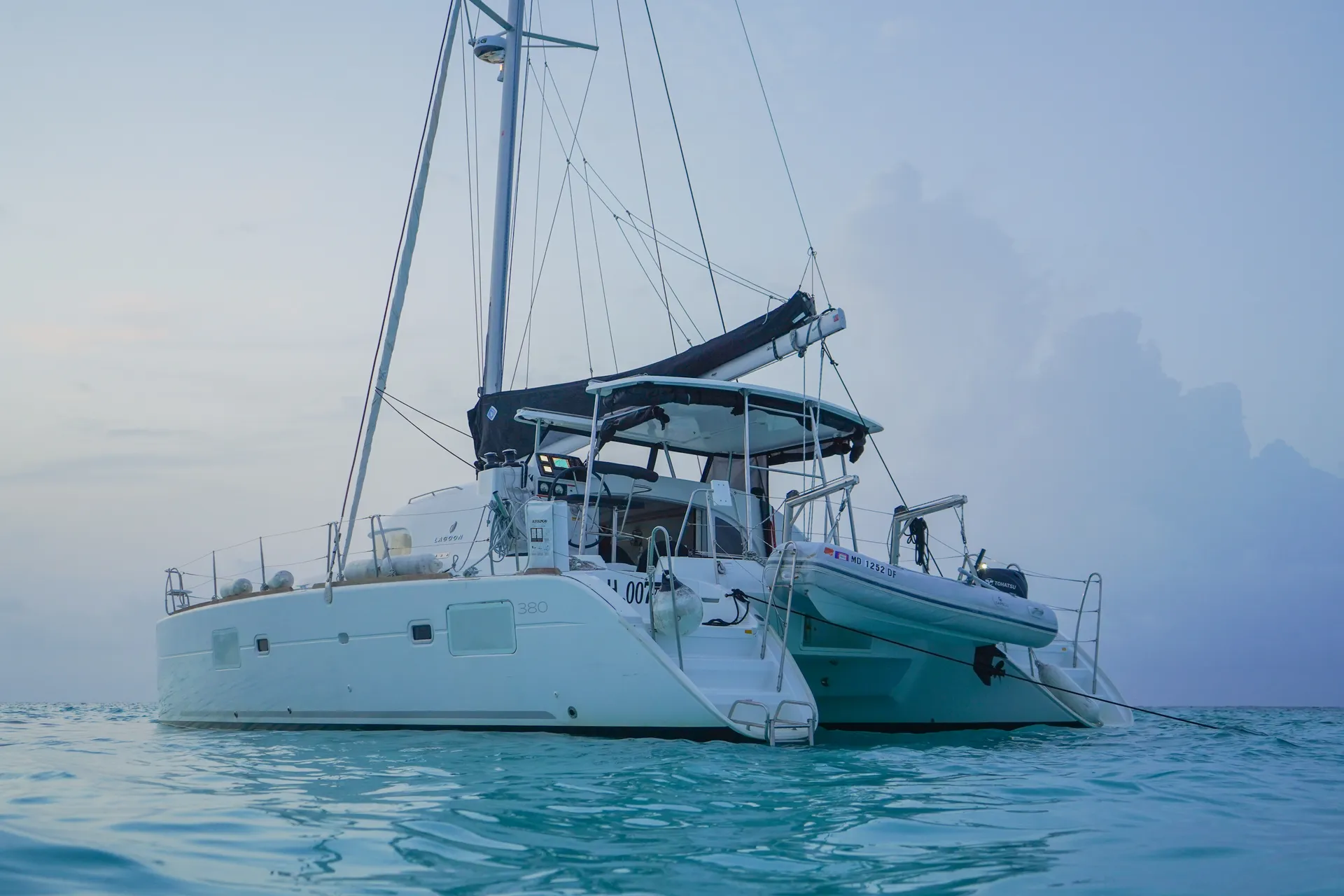 Beautiful Sailing Catamaran with Captain
