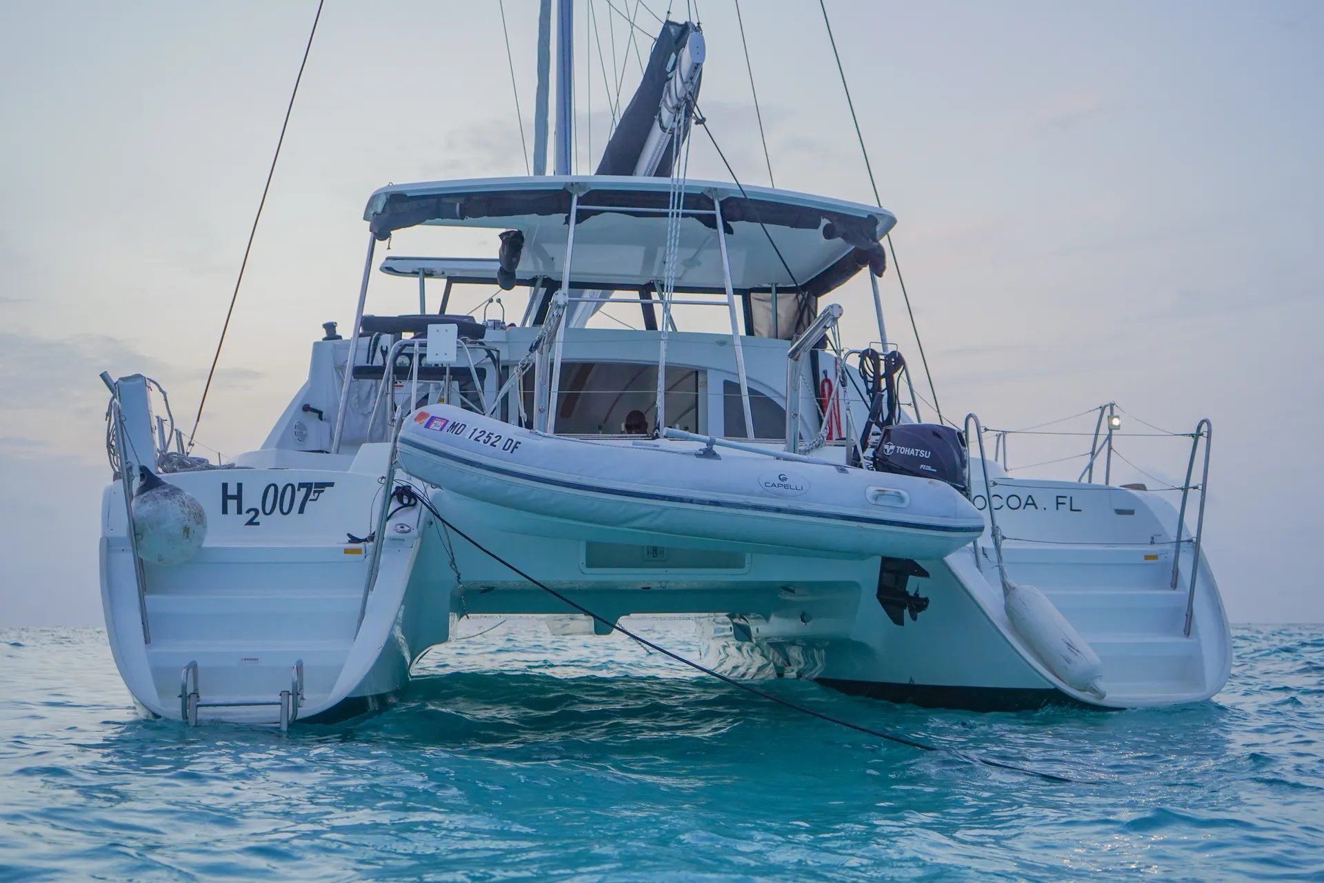Beautiful Sailing Catamaran with Captain