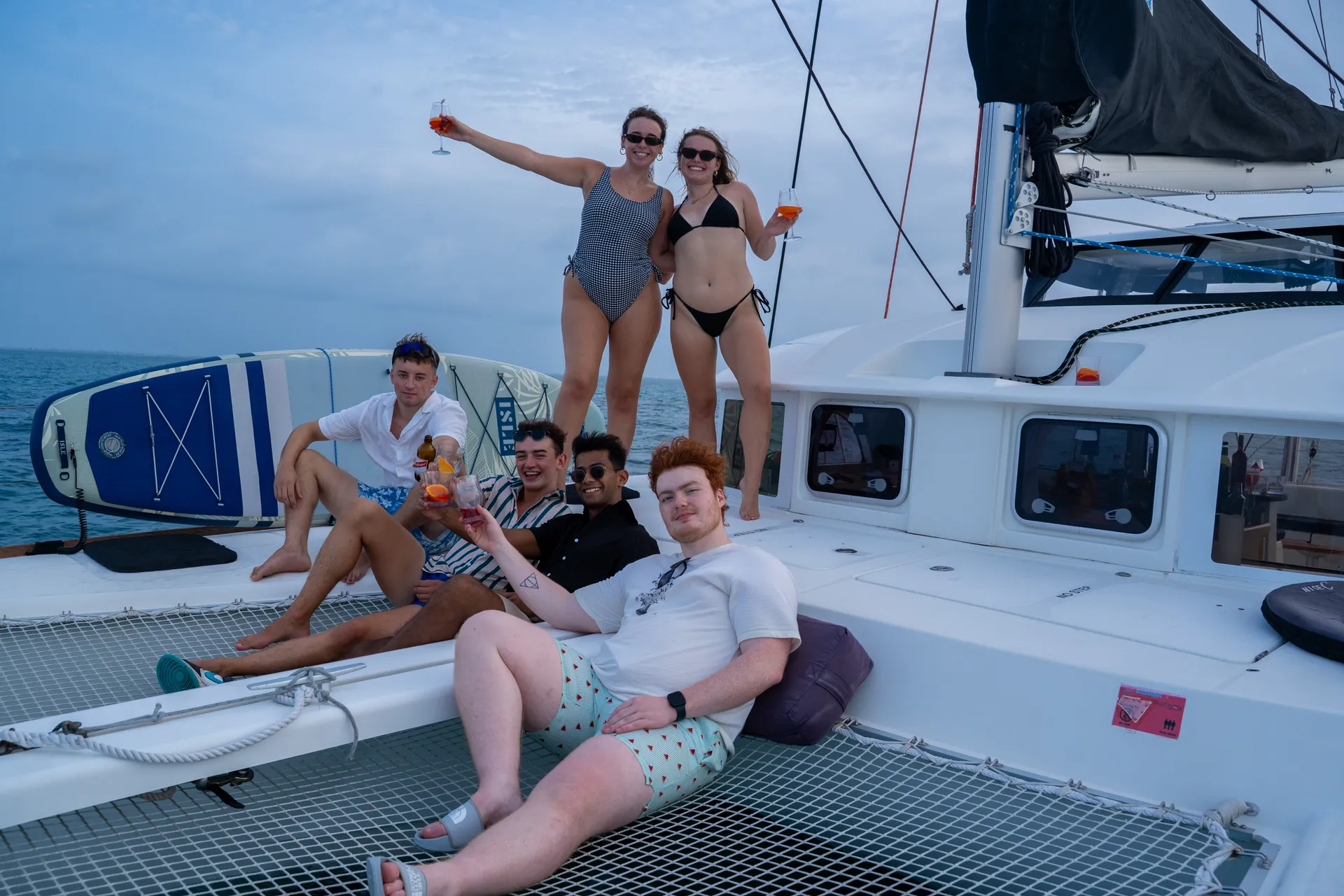 Beautiful Sailing Catamaran with Captain