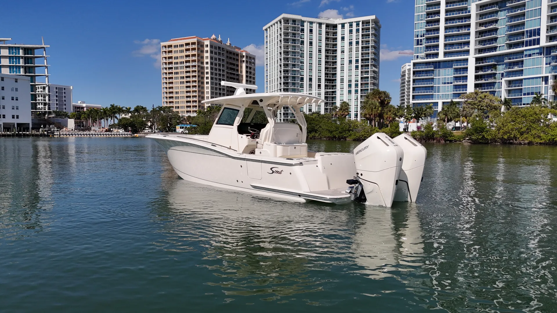 Brand New 2026 Scout 330 LXF (Sunsets), (Half/Full Day), (SandBars).