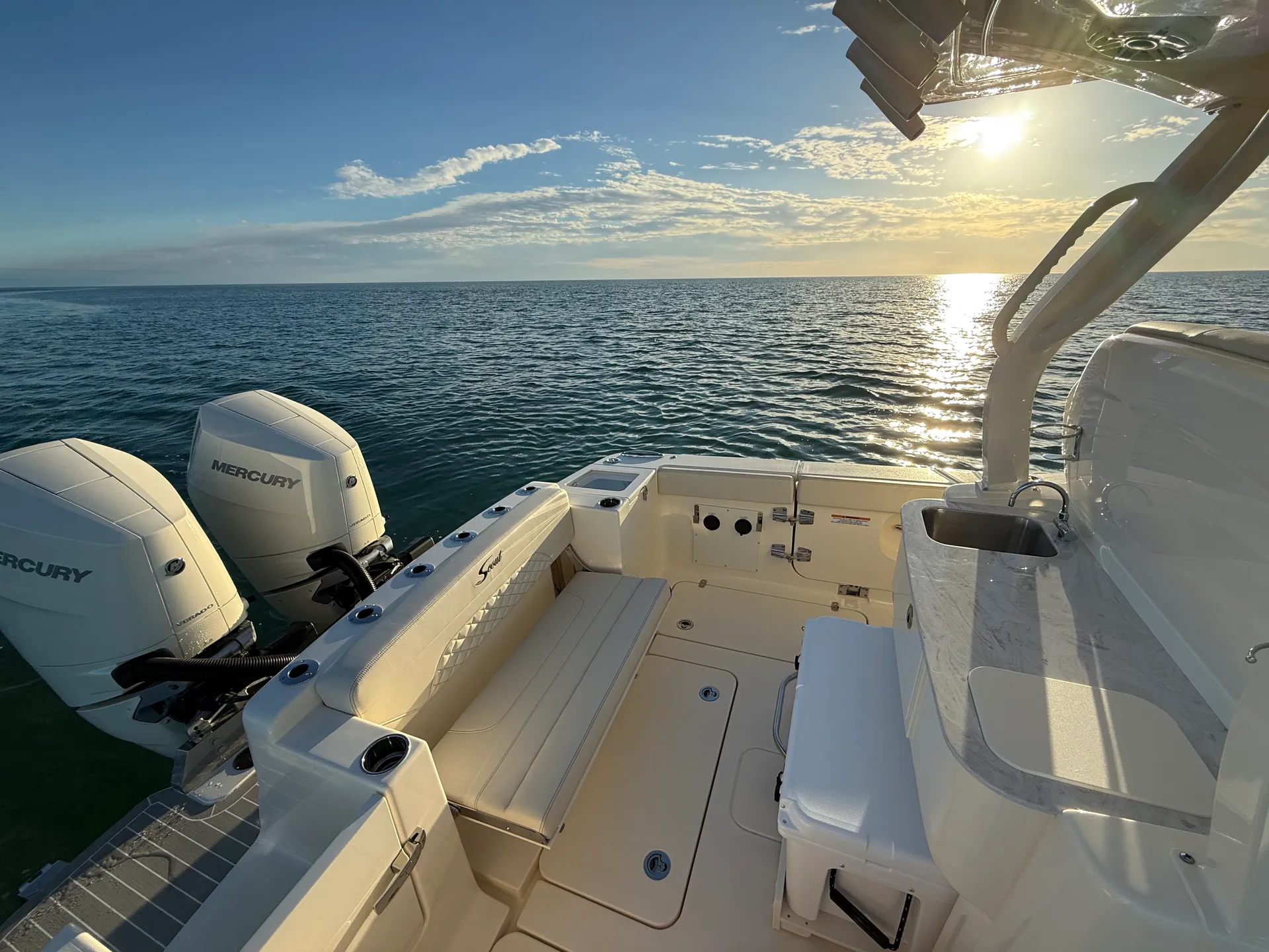 Brand New 2026 Scout 330 LXF (Sunsets), (Half/Full Day), (SandBars).