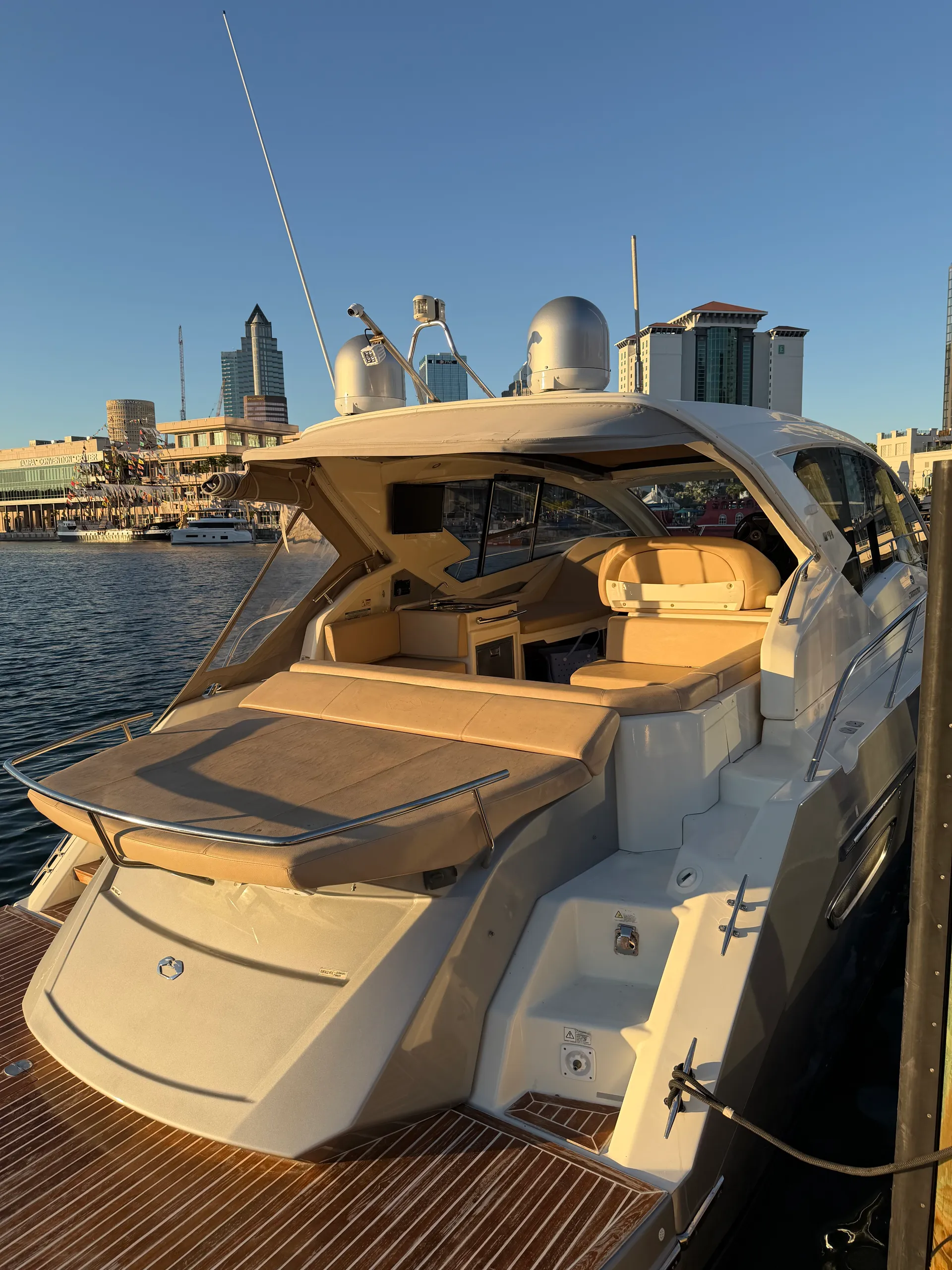 Luxury 44ft Cranchi Hardtop Italian Yatch 