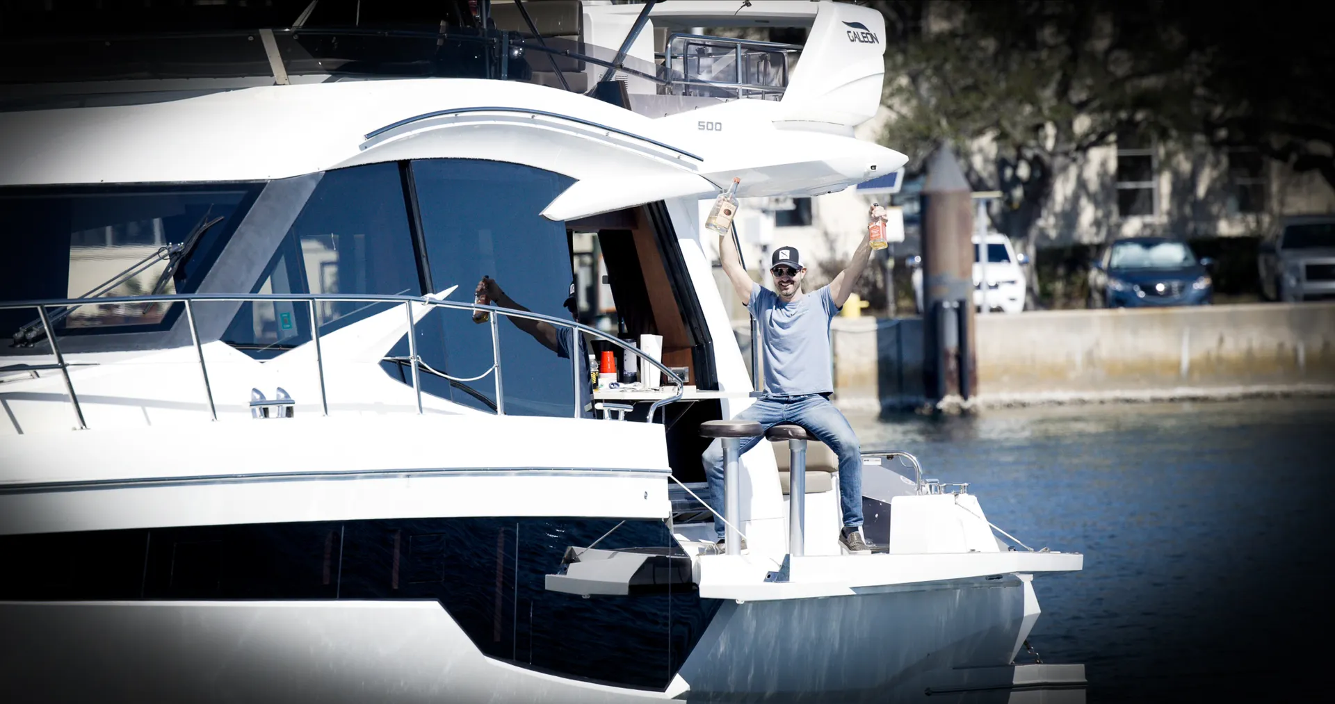 **NEW!! THE BARSTOOL BOAT! Your very own 53' THREE-STORY Yacht 