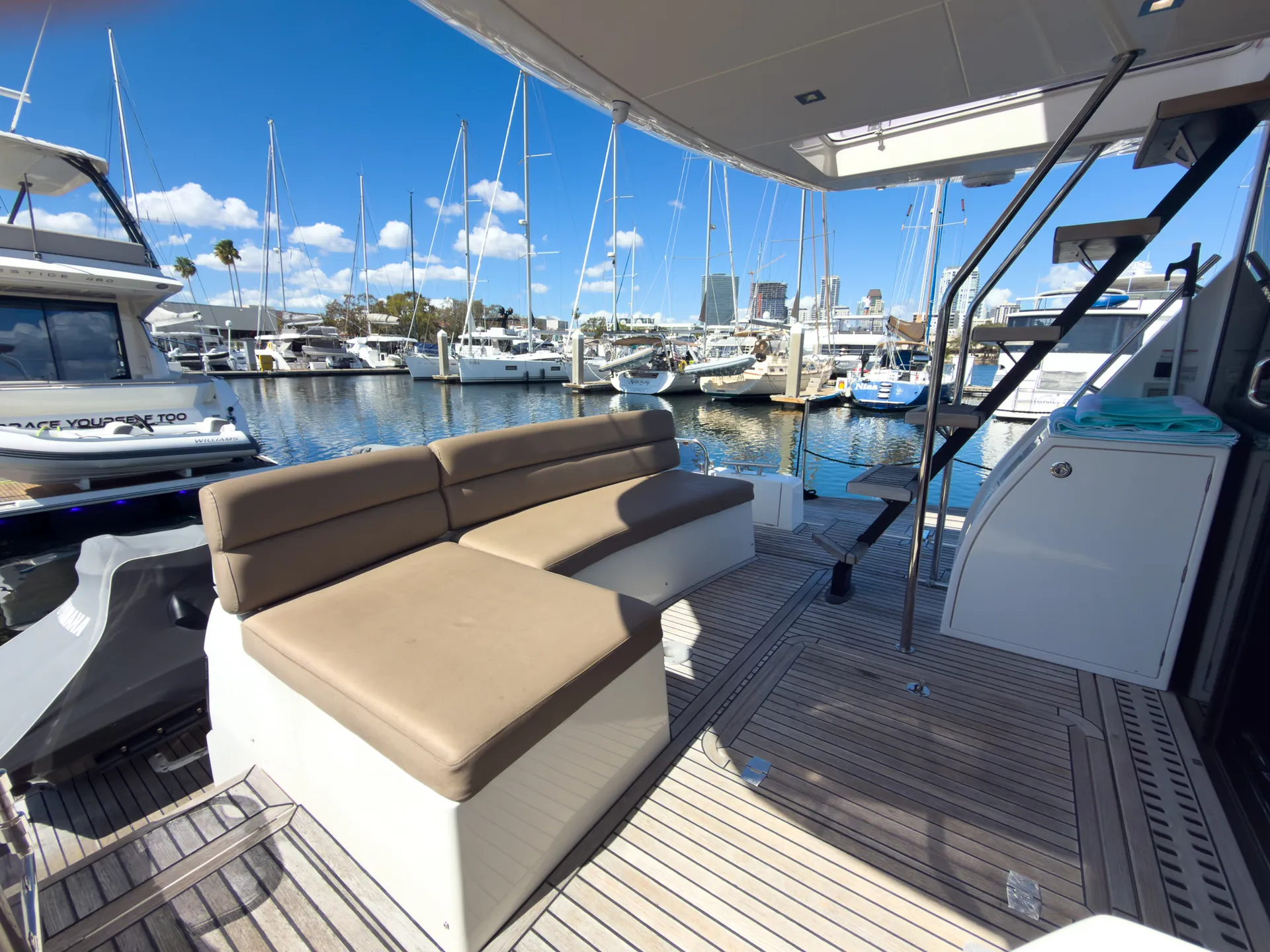 **NEW!! THE BARSTOOL BOAT! Your very own 53' THREE-STORY Yacht 