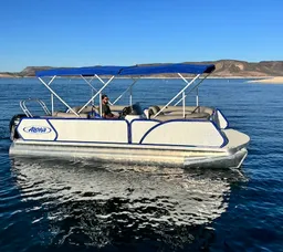 22’ Aloha Tritoon – 150HP  Cruise, Swim &amp; Tube at Lake Pleasant boat photo