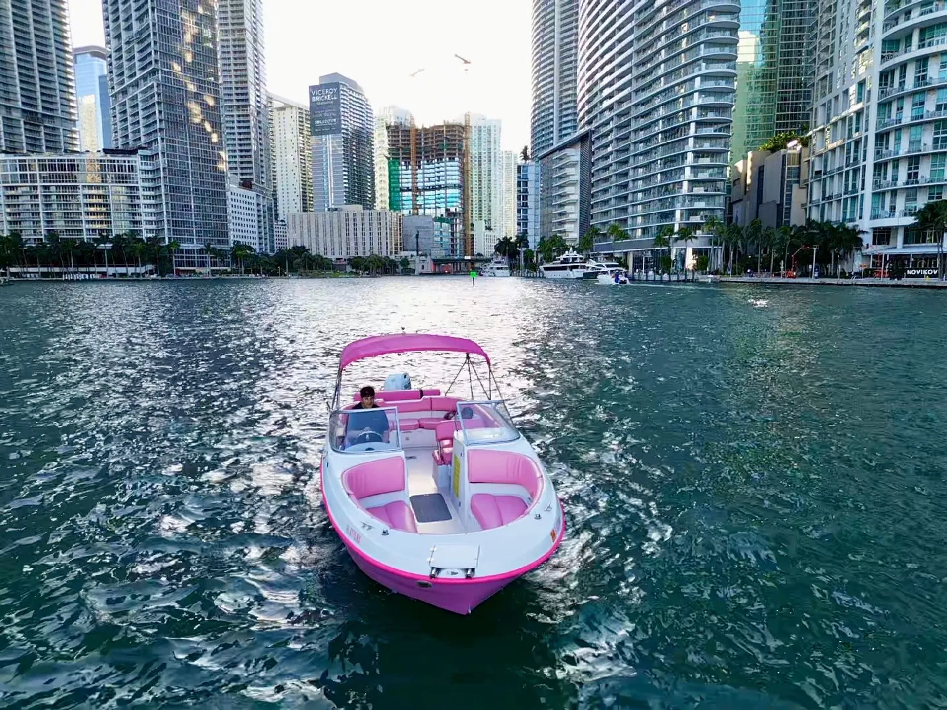 Miami River Bayliner 26' — Easy Access, Seats 11