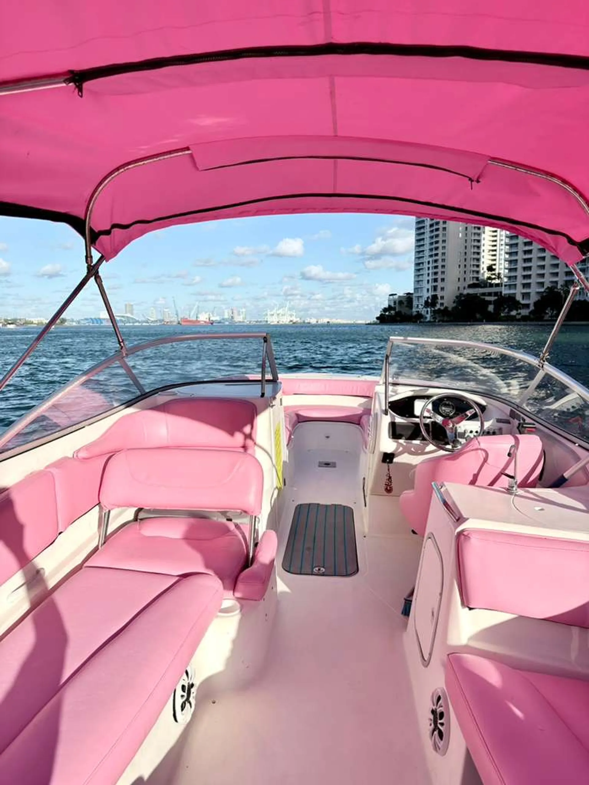 Miami River Bayliner 26' — Easy Access, Seats 11