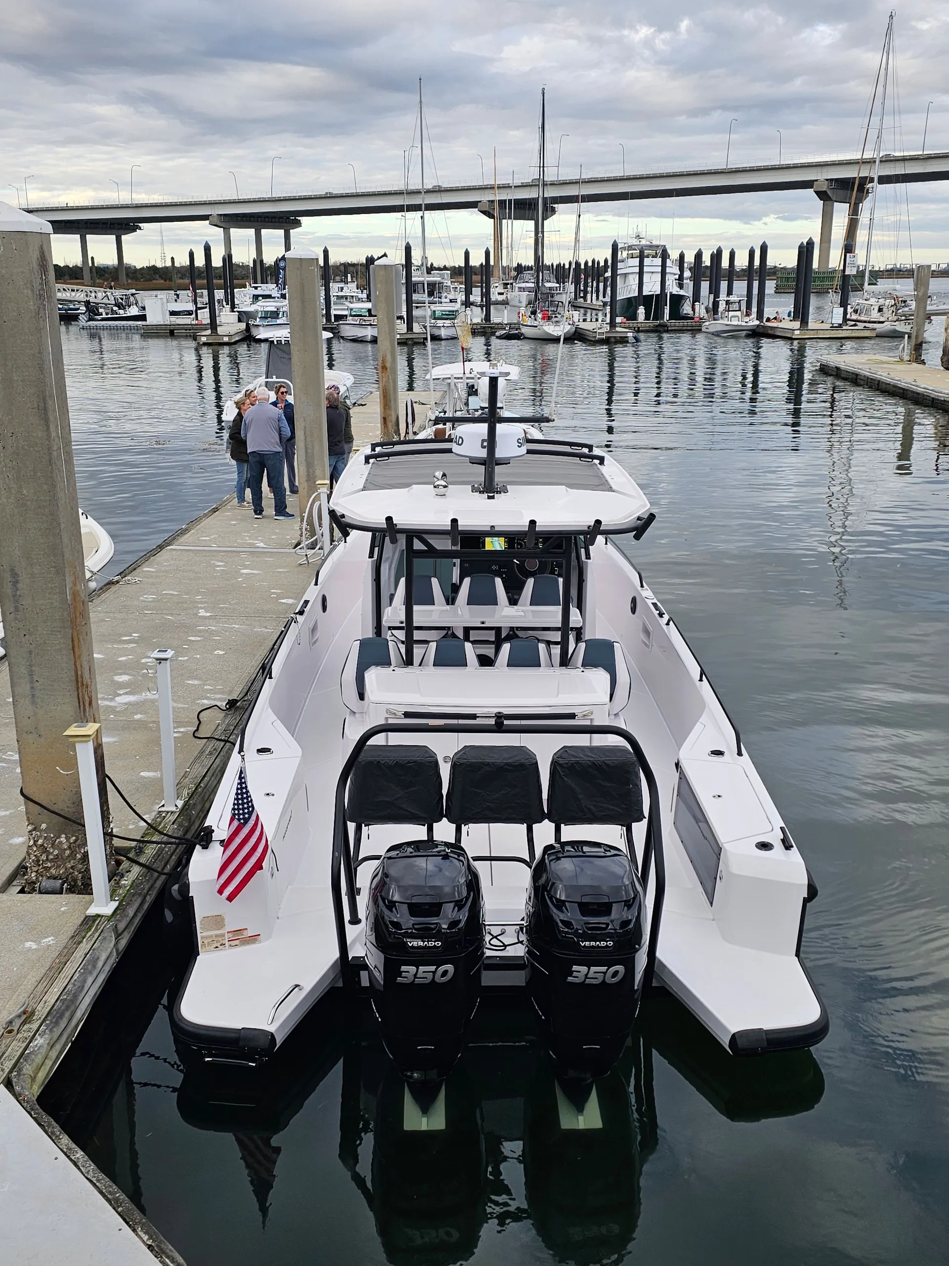 Brabus Axopar 37 Suntop up to 13 guests w/Restroom A/C and heat