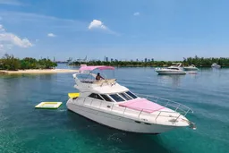 MIAMI'S NEWEST PINK YACHT! 45 FT Fly bridge! Relax, Party, and Enjoy! boat photo
