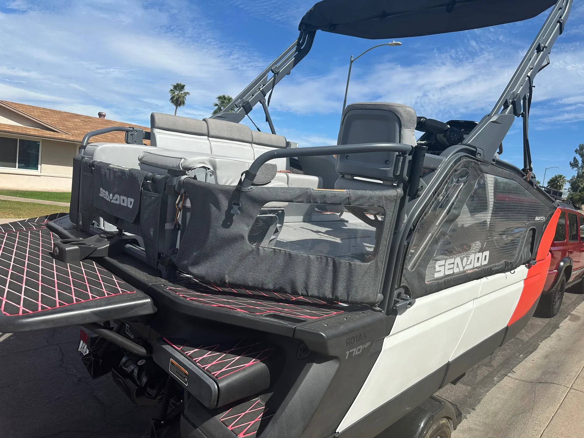 Sport compact.  13 ft. Seadoo switch.  