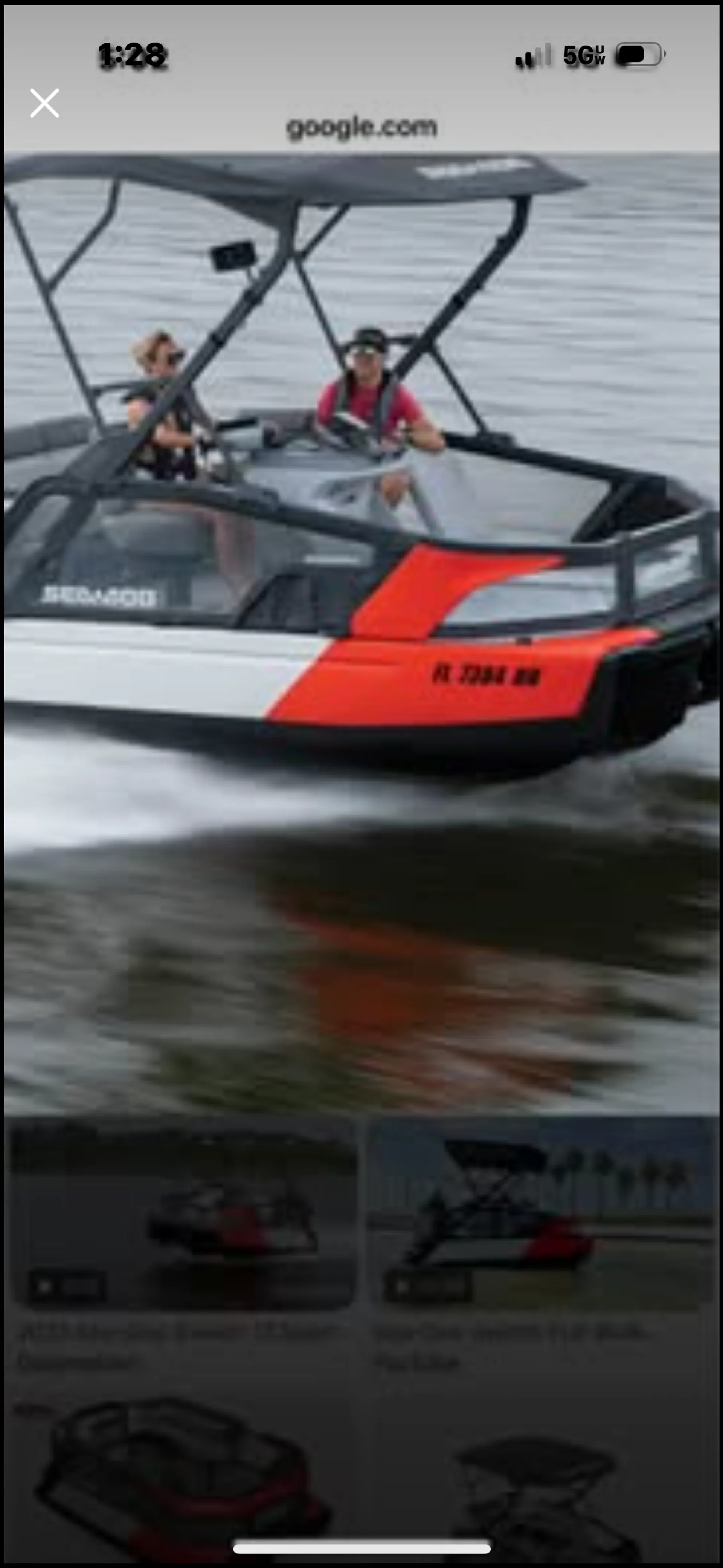 Sport compact.  13 ft. Seadoo switch.  