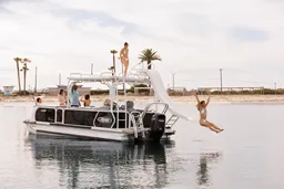 Double Decker Party Pontoon w/ Slide | Licensed Port of SD Charter boat photo