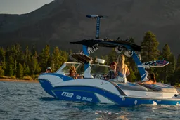 New Wakesurf Boat on Lake Tahoe | 23 foot MB B52: the best surf wave! boat photo