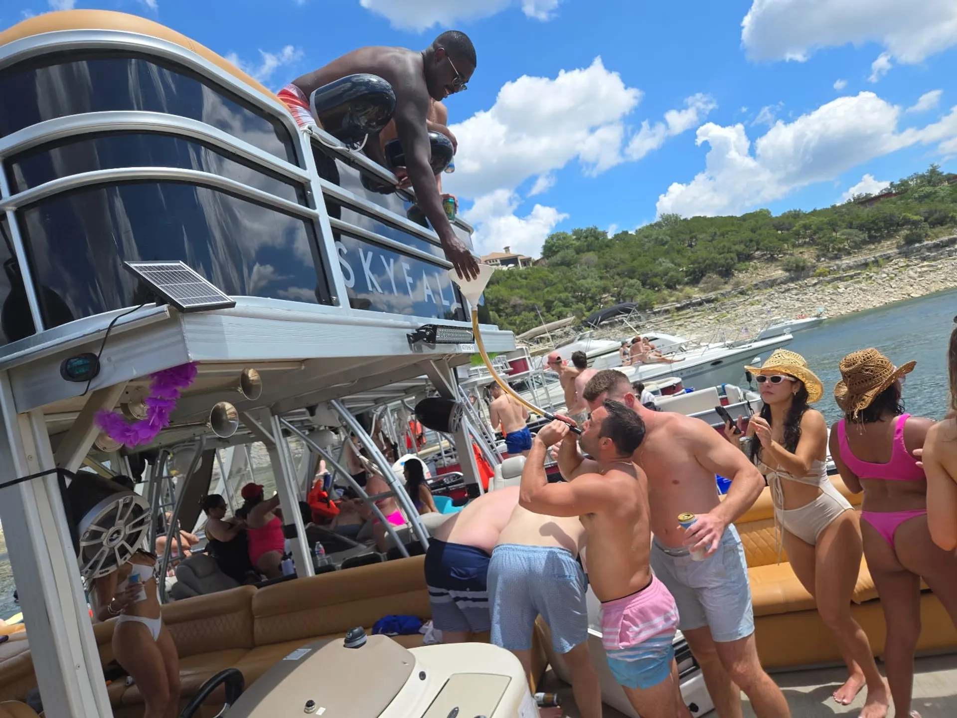 Luxury 37' Yacht on Lake Travis