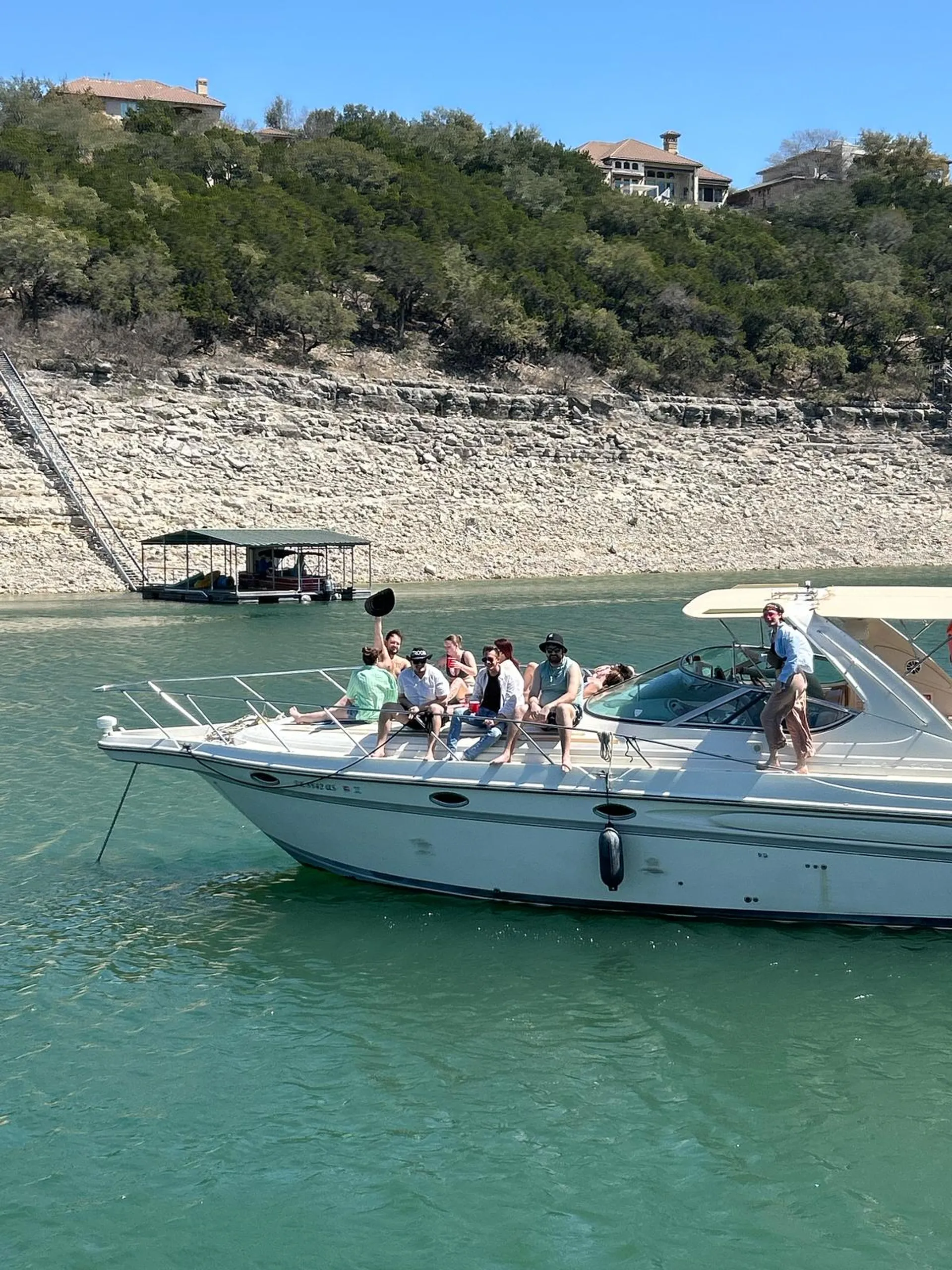 Luxury 37' Yacht on Lake Travis