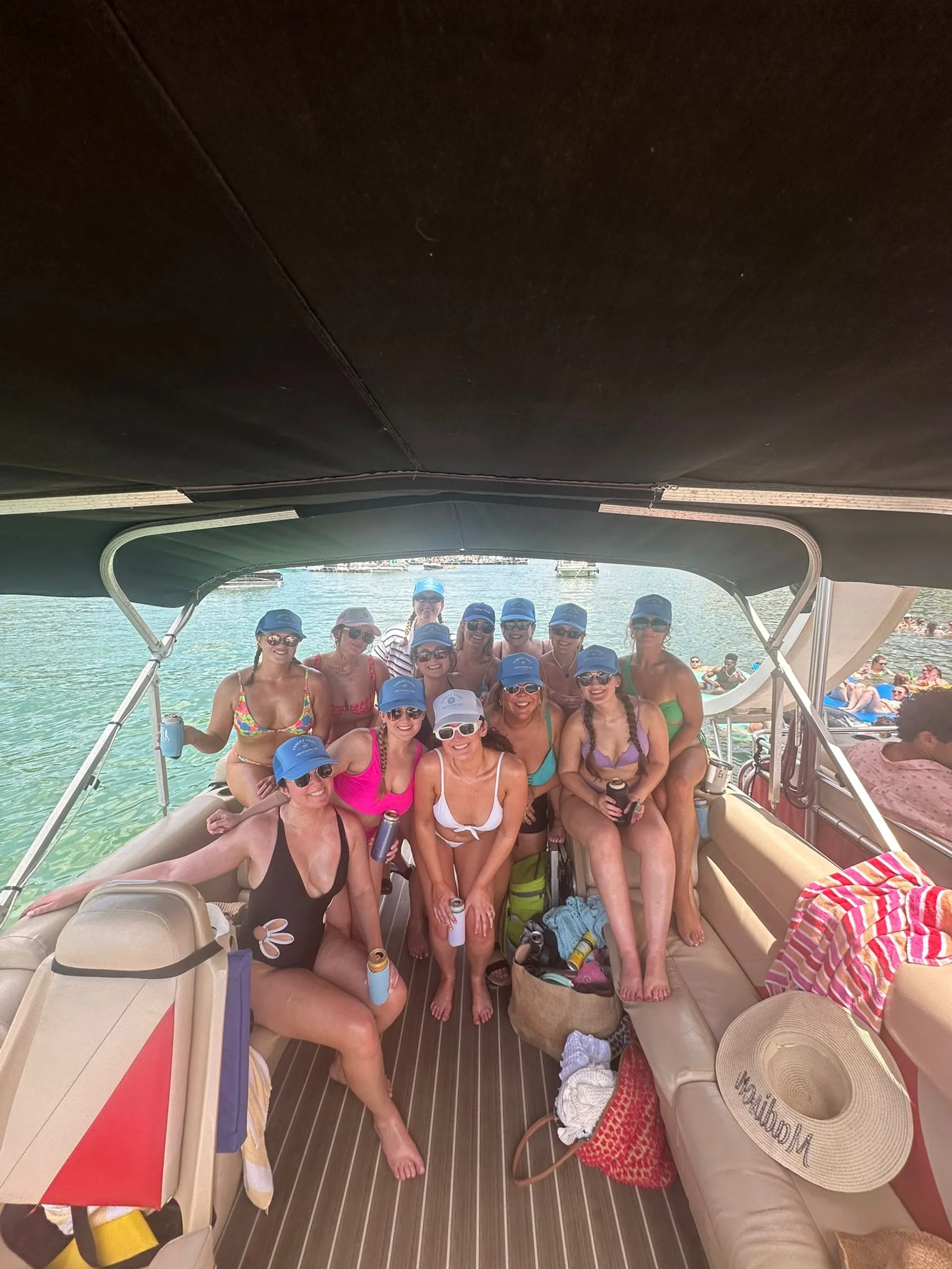 30ft Double-deck Party Boat with Slide on Lake Travis