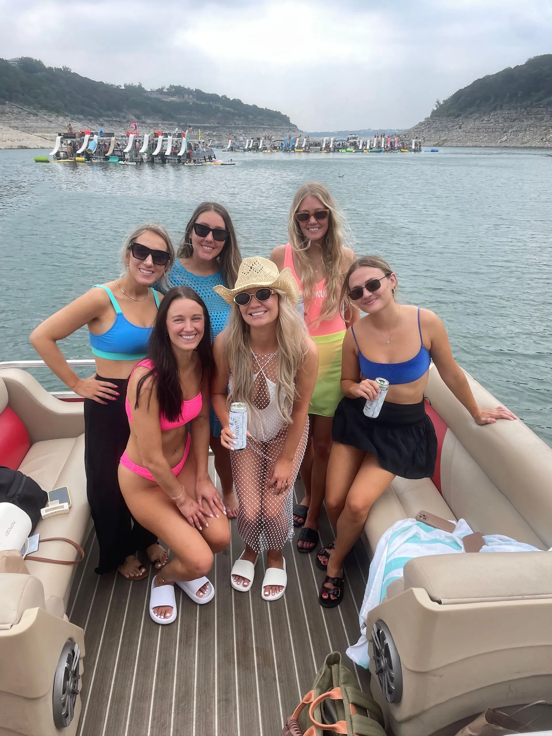 30ft Double-deck Party Boat on Lake Travis