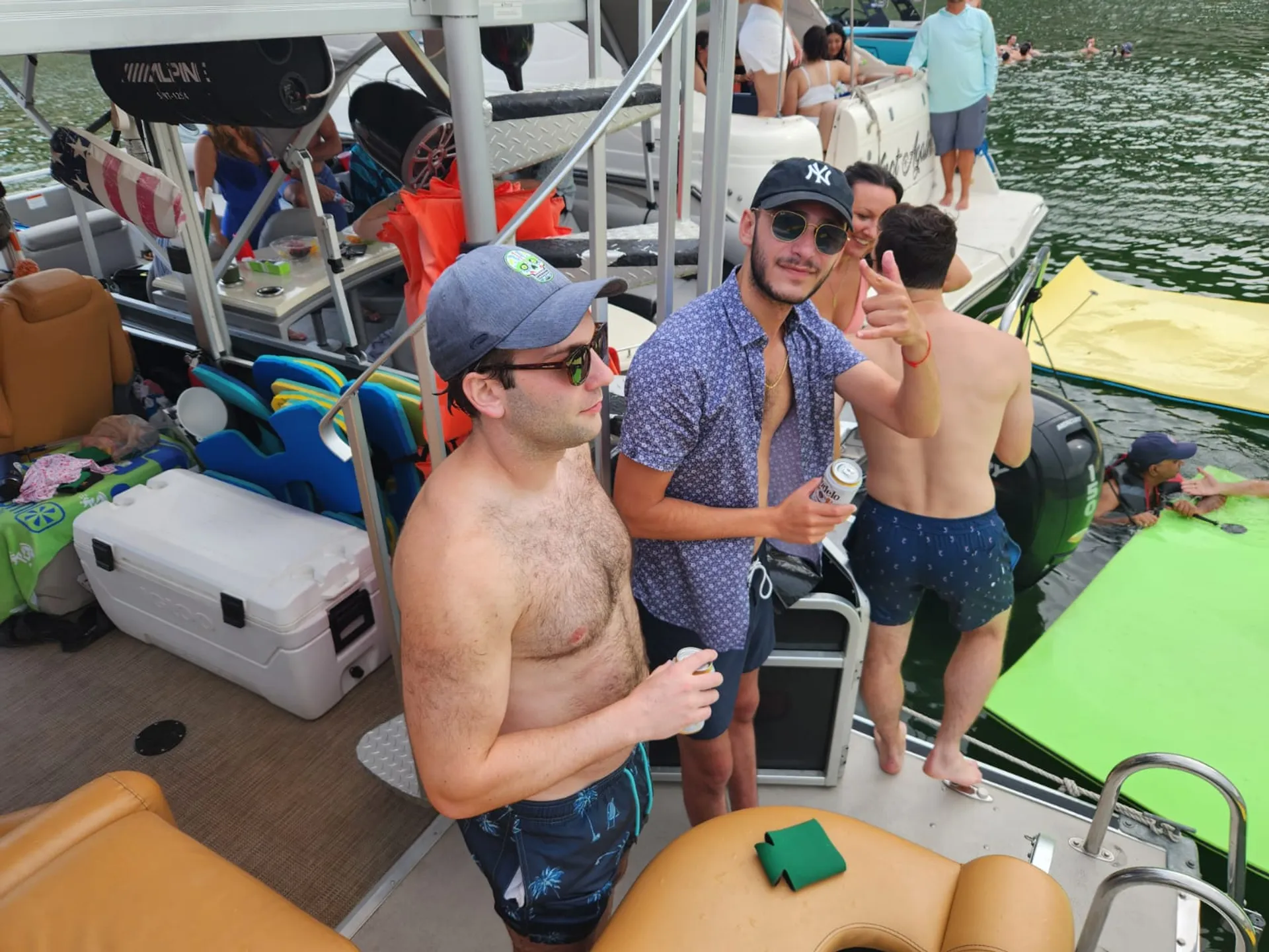 30ft Double-deck Party Boat on Lake Travis