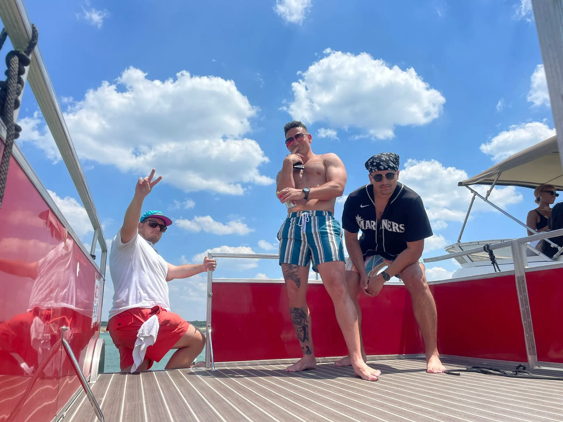 30ft Double-deck Party Boat on Lake Travis