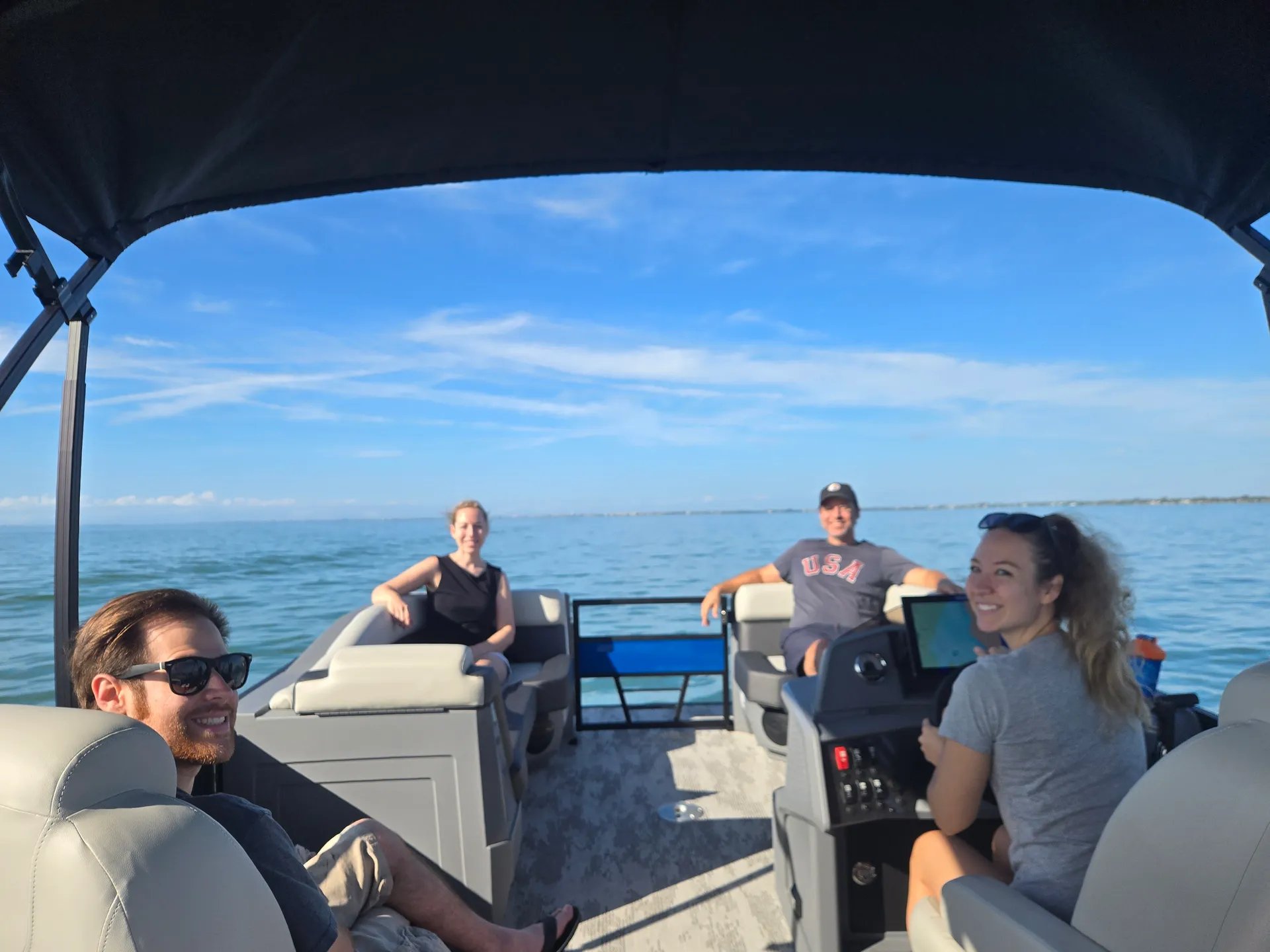 Brand New 2026 Pontoon • Captain Included • Sandbars and Dolphin Tours