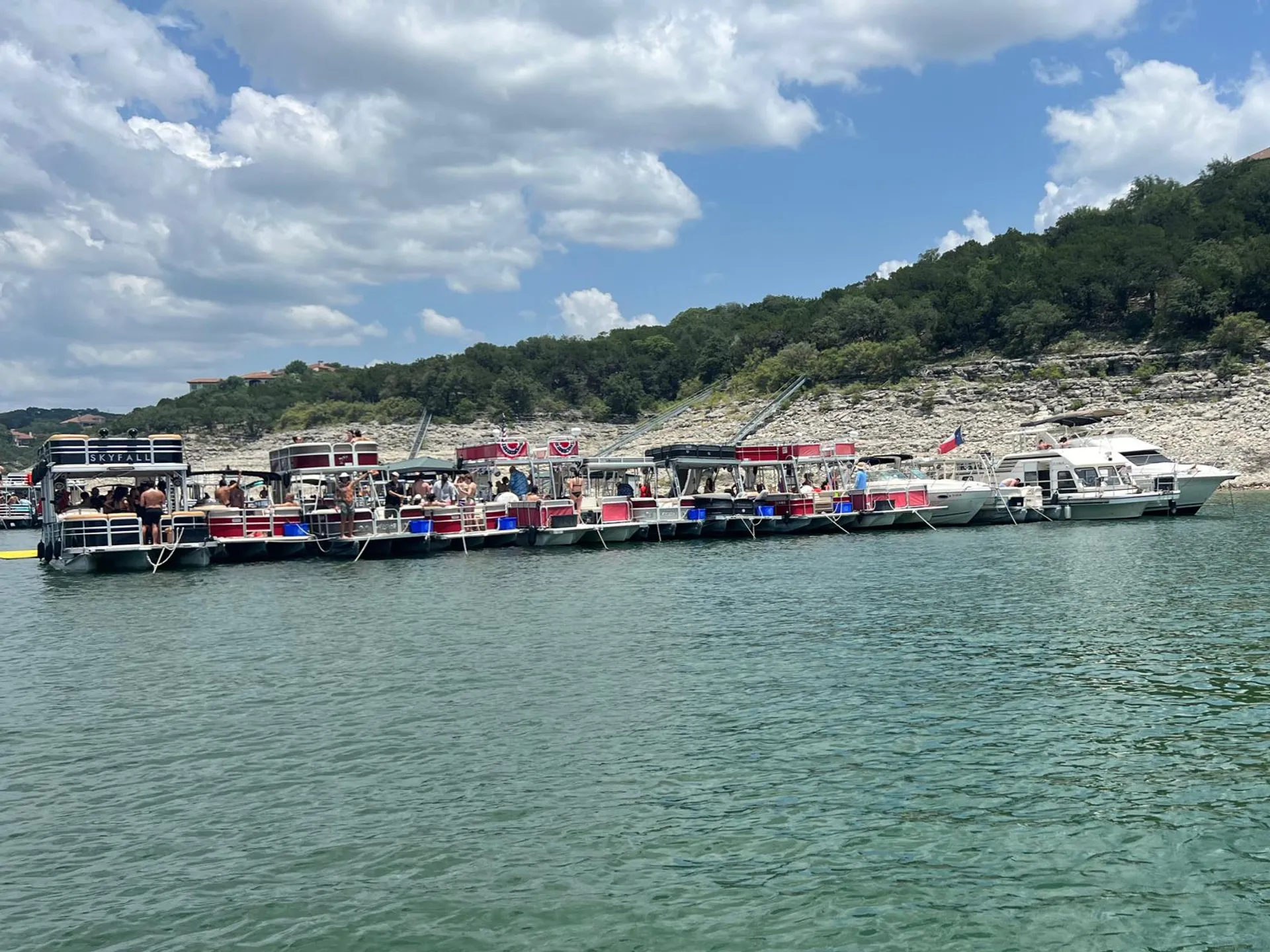 29.5 Solid Craft Double-deck Party Boat with Slide