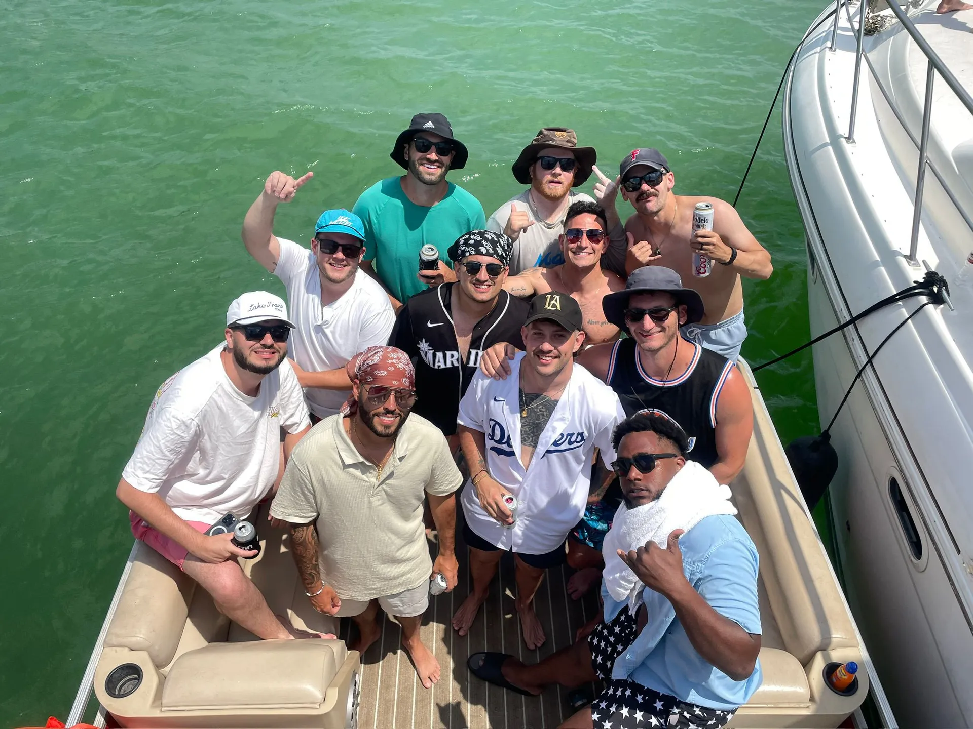 29.5 Solid Craft Double-deck Party Boat with Slide