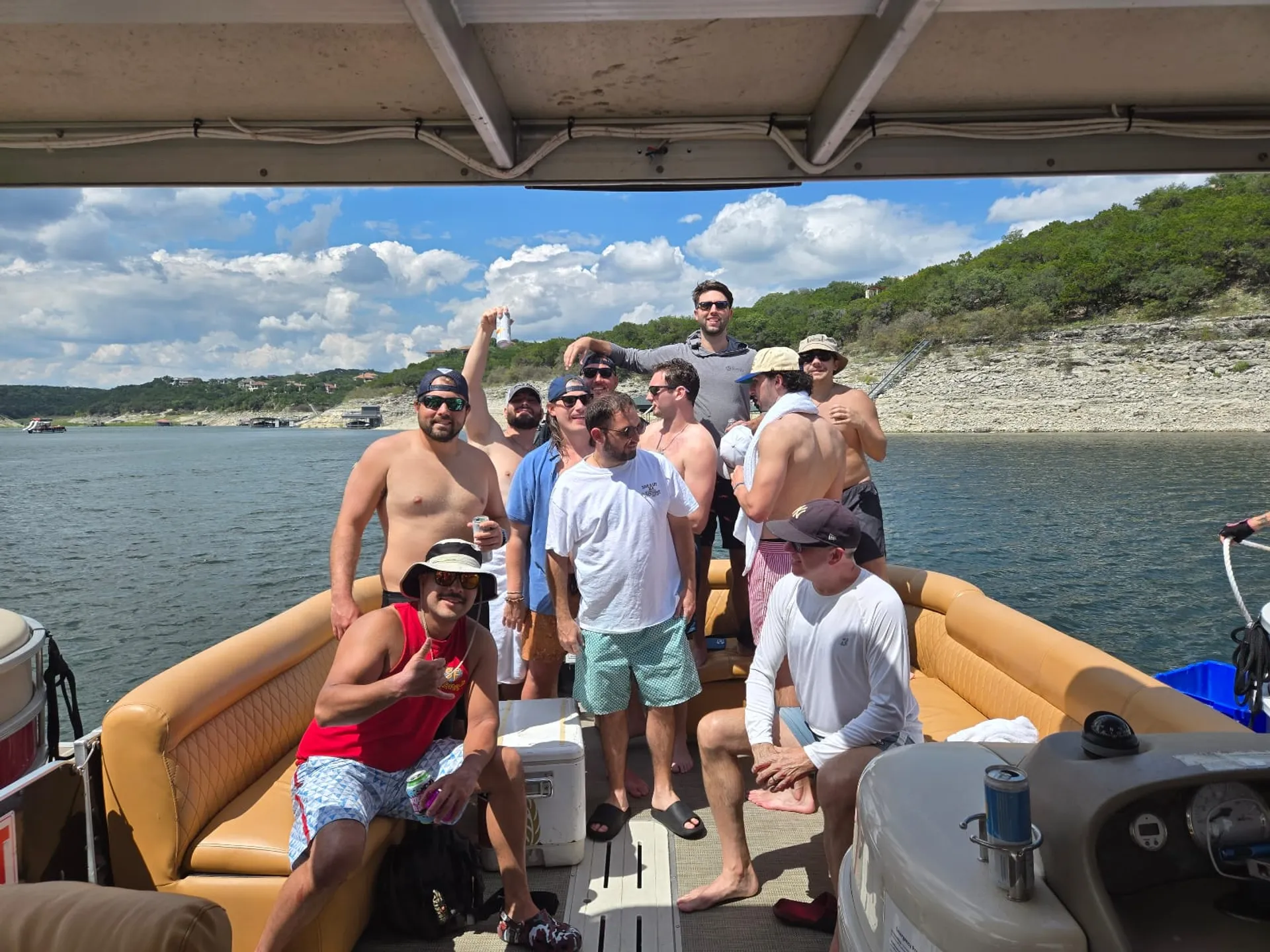 29.5 Solid Craft Double-deck Party Boat with Slide