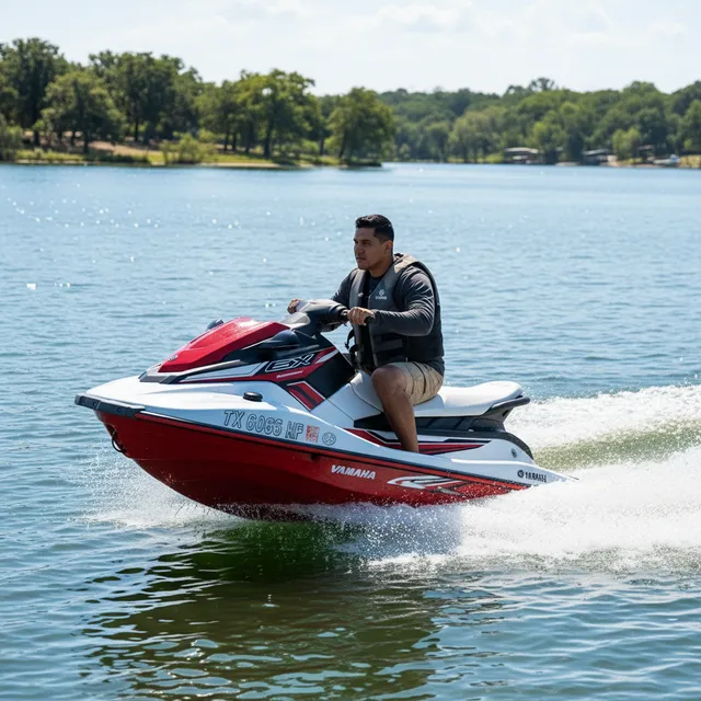 Rent a Yamaha jet ski / personal water craft in Little Elm, TX near me